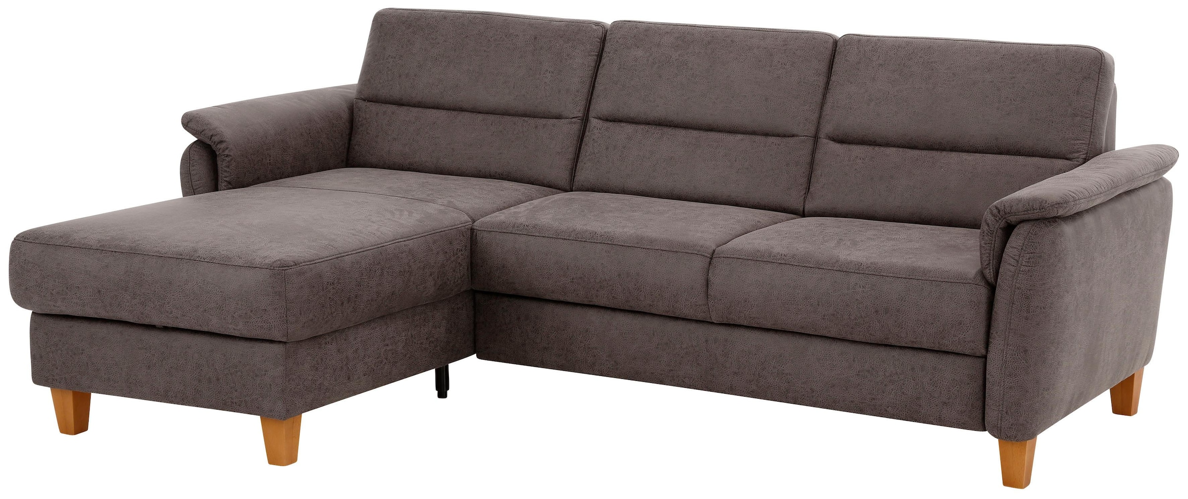 Home affaire Ecksofa »Palmera L-Form«, Federkern, wahlweise mit Bettfunktion und mit/ohne Bettkasten