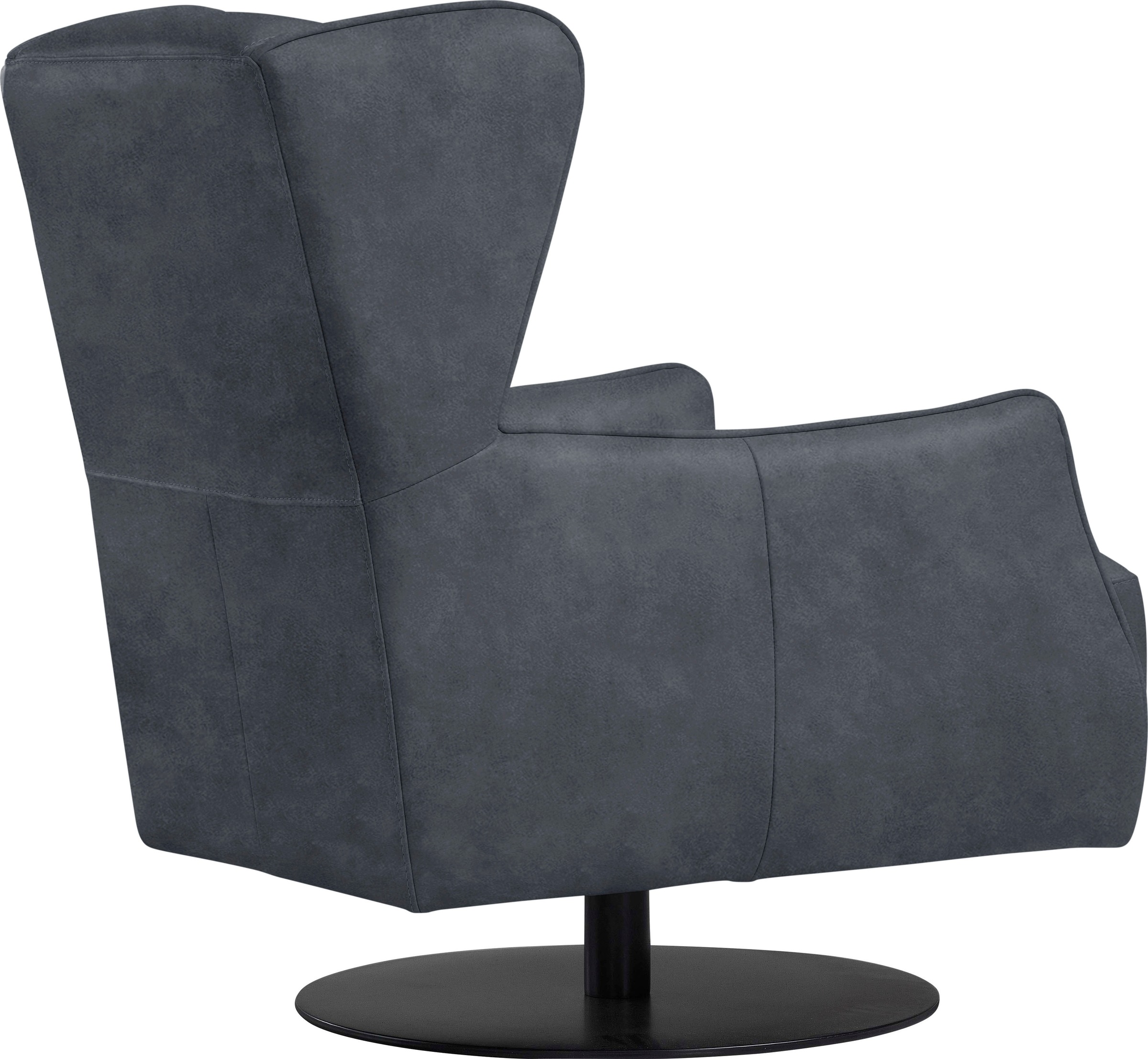 Egoitaliano Sessel »Randy Hochlehnsessel, Designsessel, Clubsessel, Ohrensessel«, Drehsessel, Relaxsessel, kompakte Stellmaße, bequem