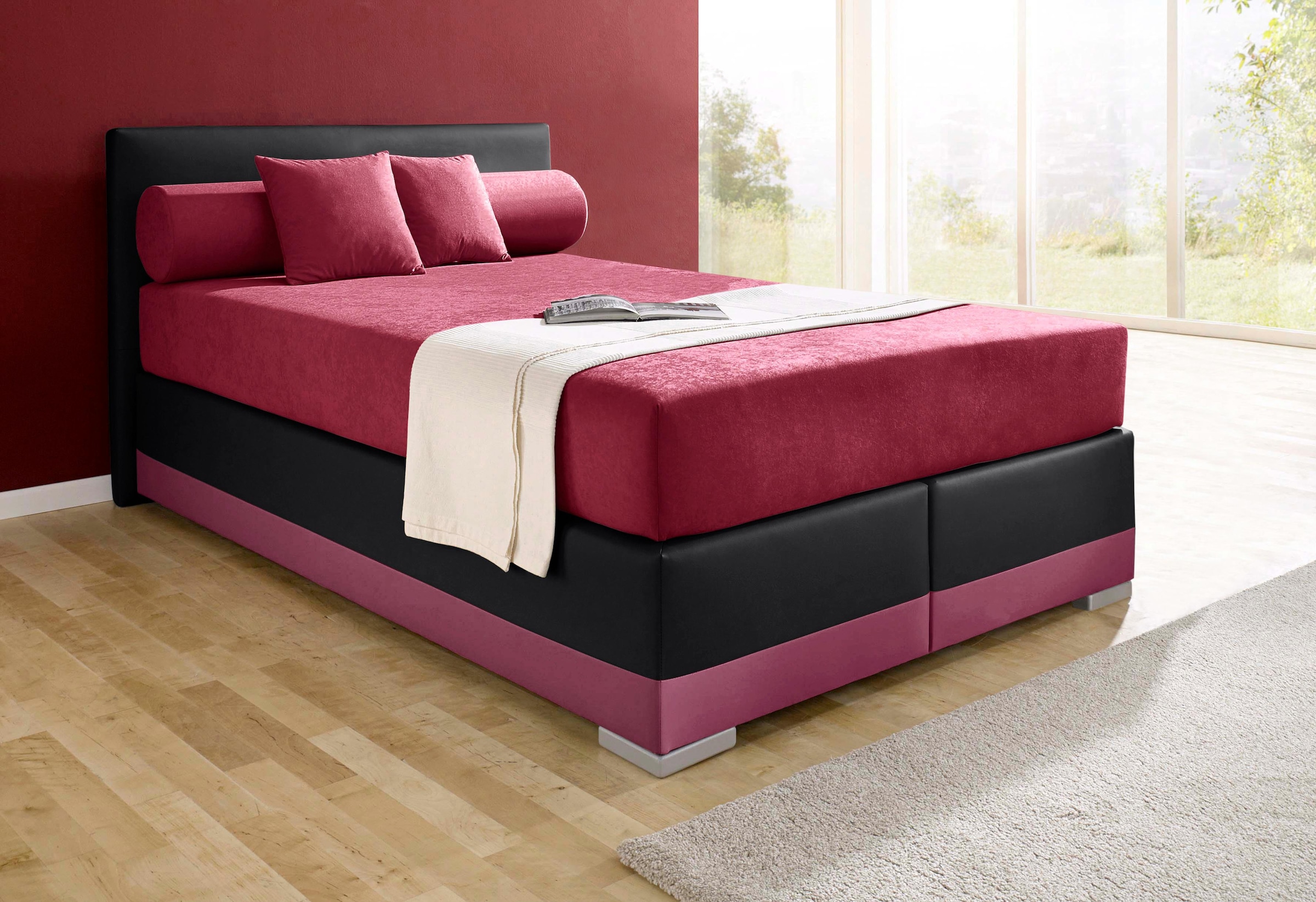 Maintal Boxspringbett »Lago«, in 3 verschiedenen Matratzenarten, H2 oder H3 günstig online kaufen