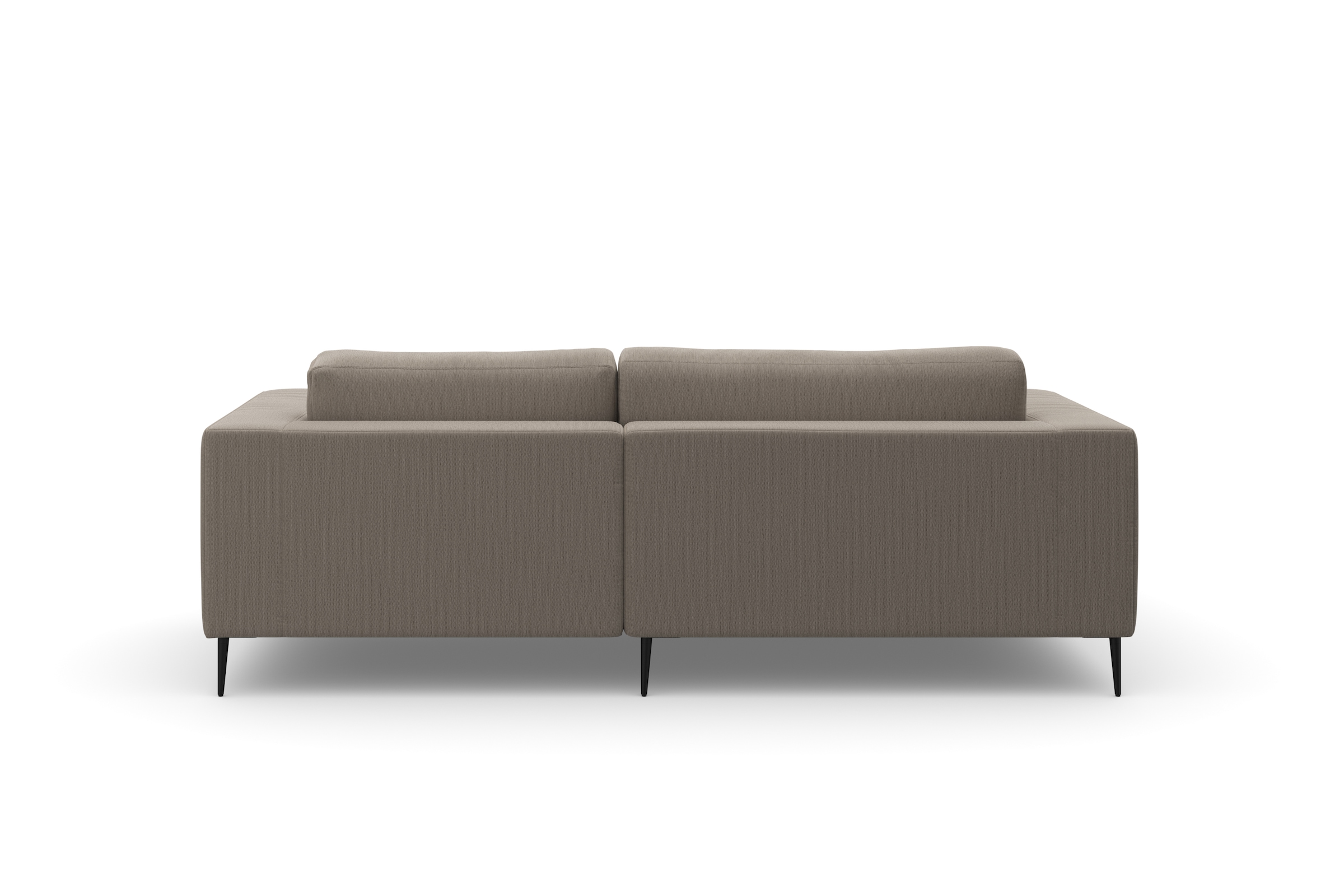 DOMO collection Ecksofa »Modica kompakt und elegant, Breite 244, L-Form«, moderne Optik mit extrabreiter Recamiere, auch in Cord