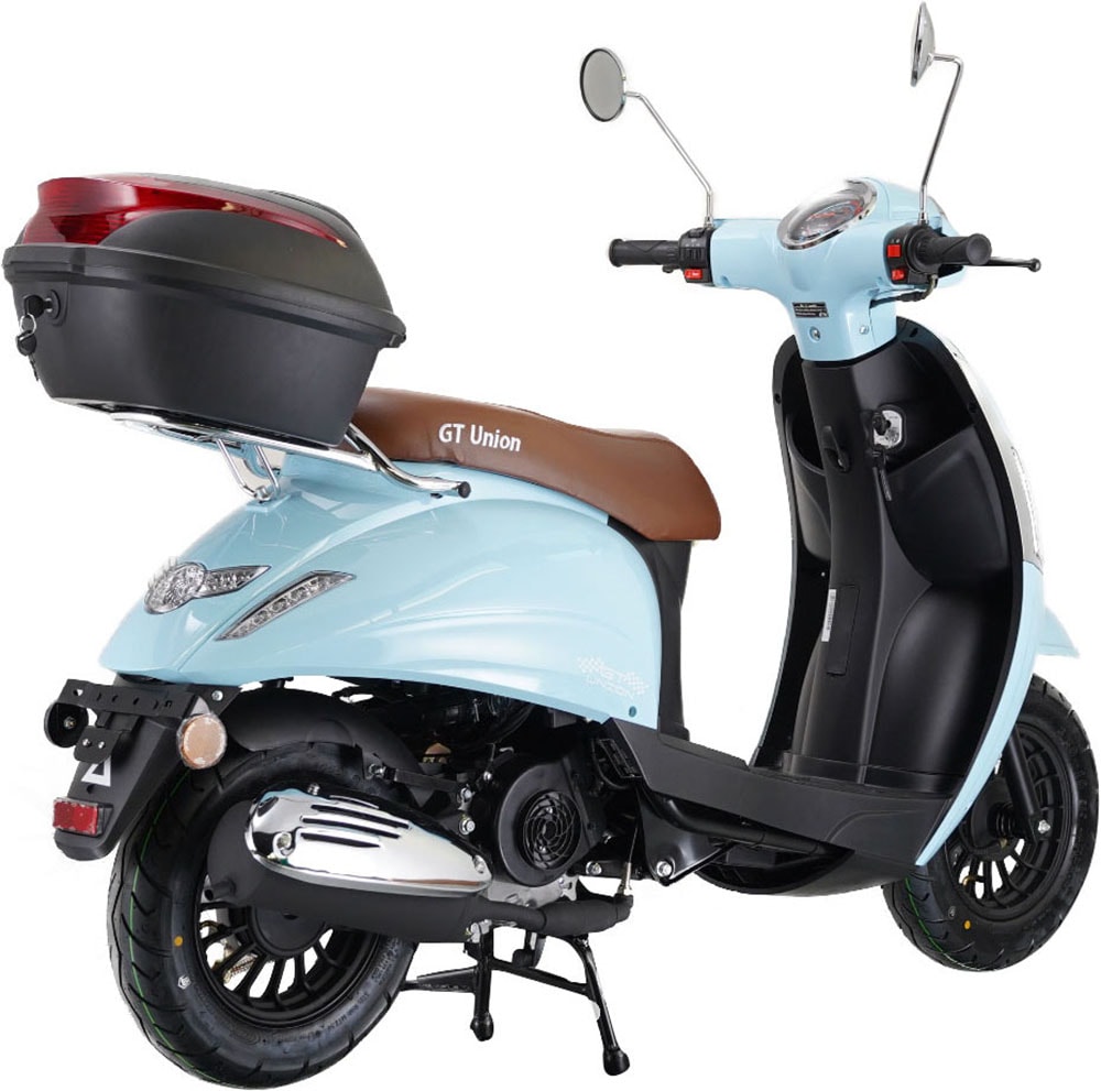 GT UNION Motorroller »Massimo 25«, 49,5 cm³, 25 km/h, Euro 5, 2,7 PS, Luftgekühlter Motor