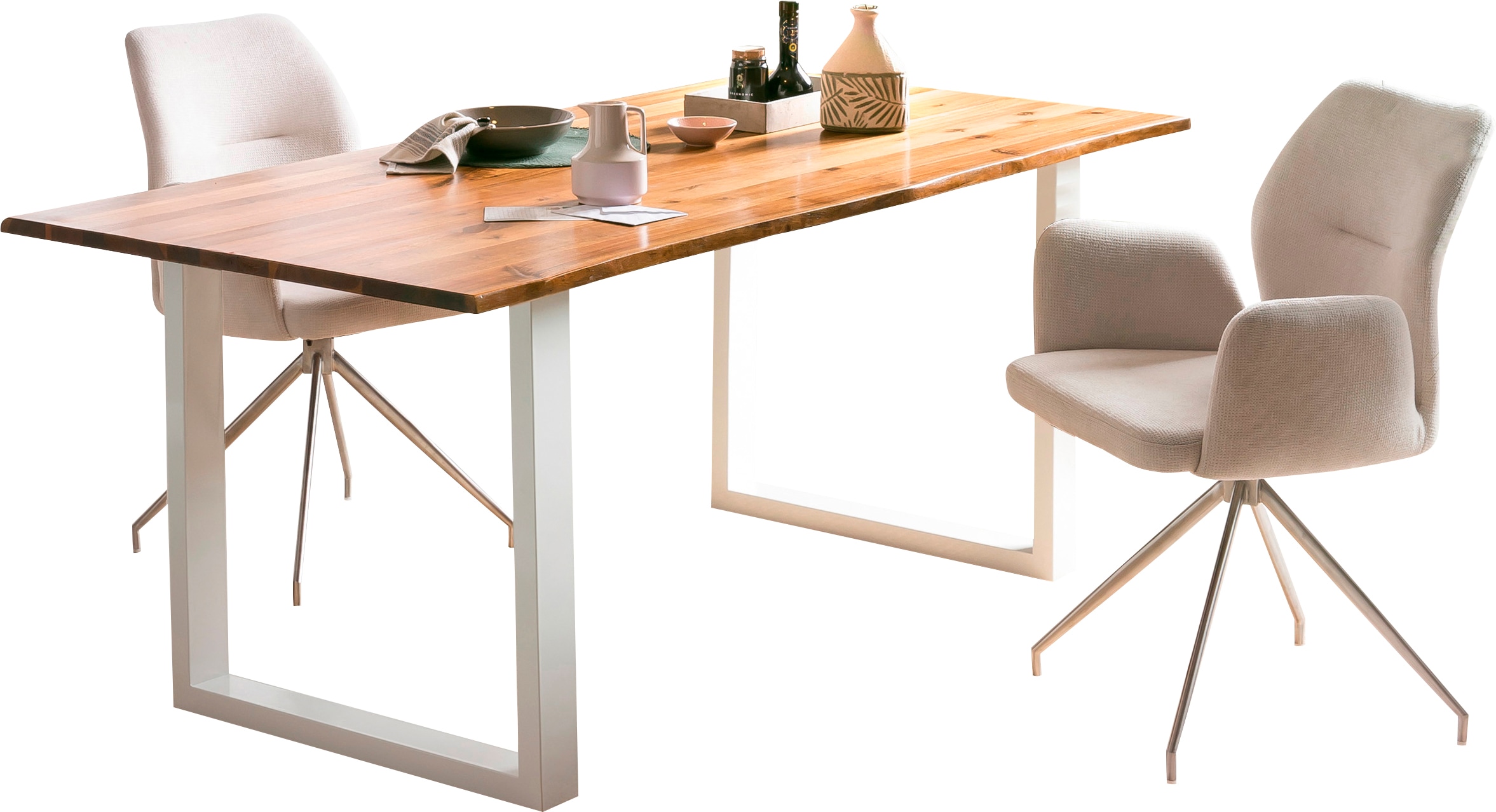 SalesFever Baumkantentisch »Tisch mit Baumkante im Naturlook« Hochwertig ve günstig online kaufen