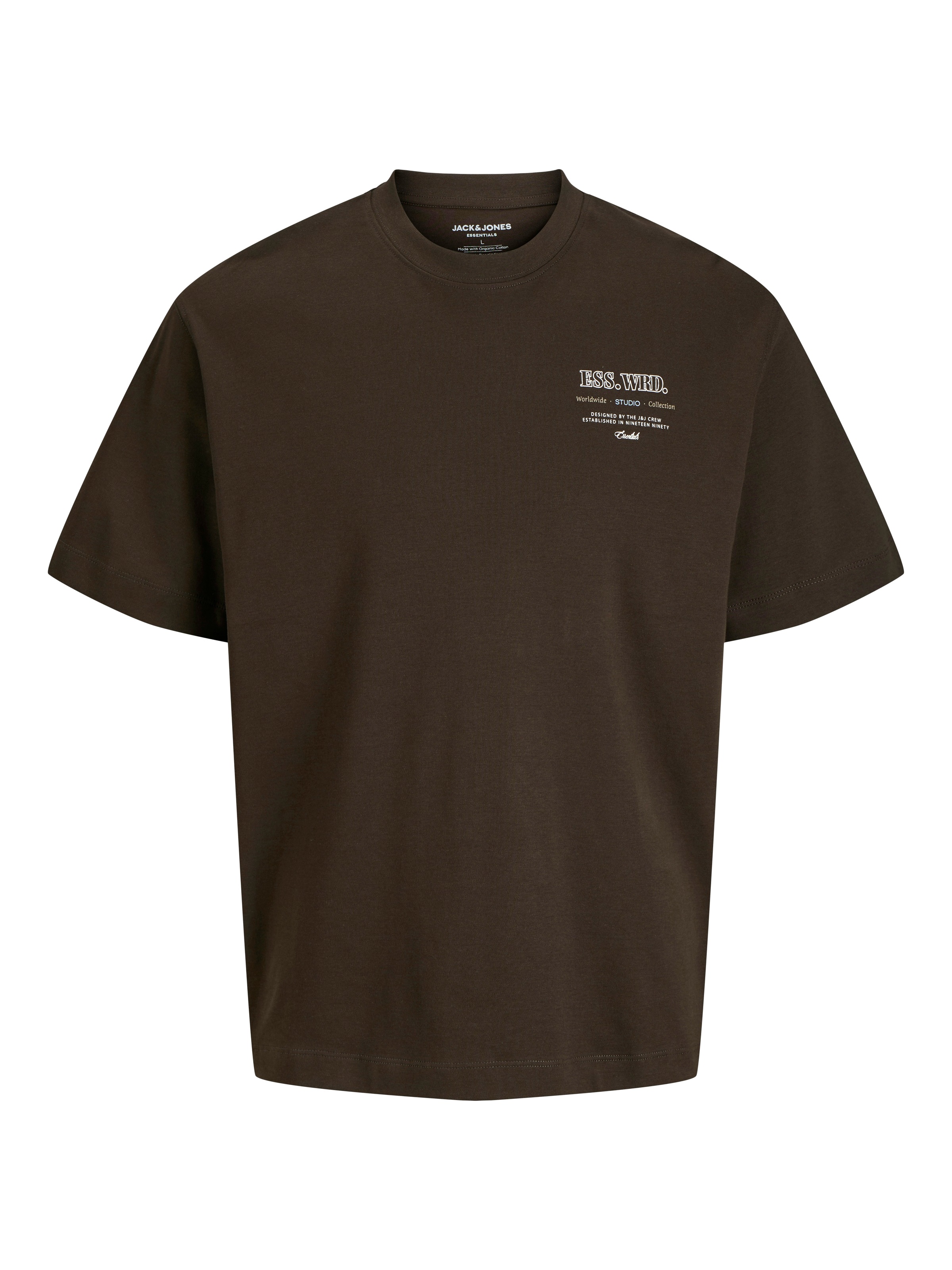 Jack & Jones PlusSize T-Shirt »JJEURBAN EDGE STUDIO TEE SS SN PLS«, mit Logobranding