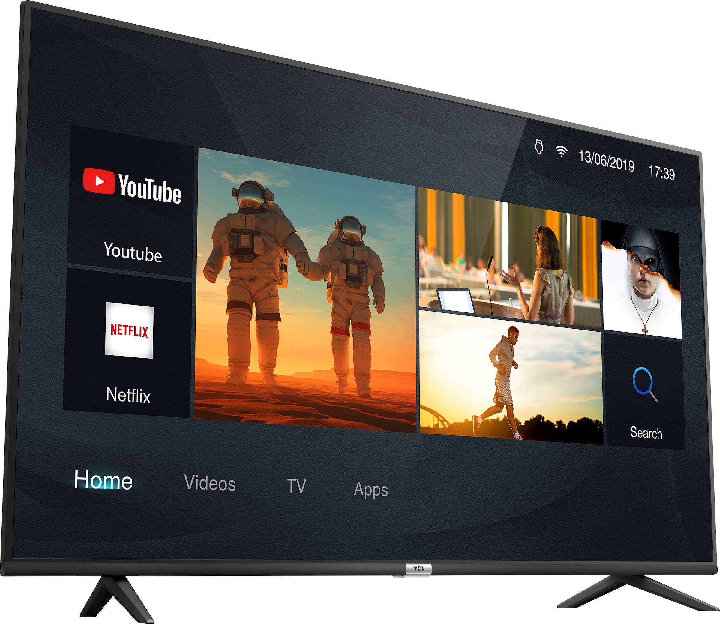TCL LED-Fernseher »65P611X1«, 4K Ultra HD, Smart-TV