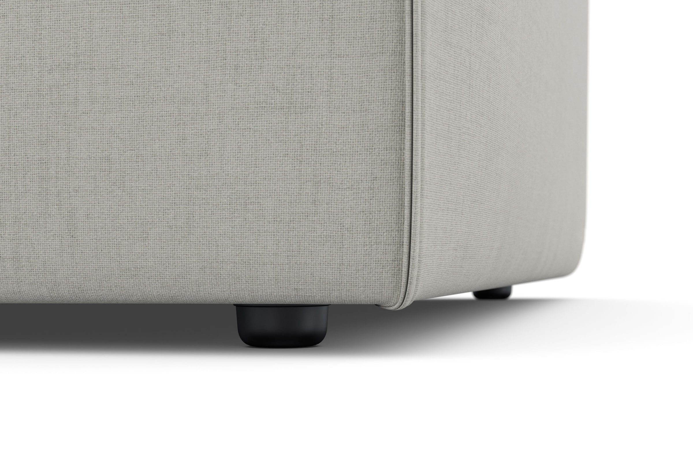 RAUM.ID Ottomane »Merid Chaiselongue, Maße B/T/H: 100/162/70 cm«, als Modul oder separat verwendbar, für individuelle Zusammenstellung