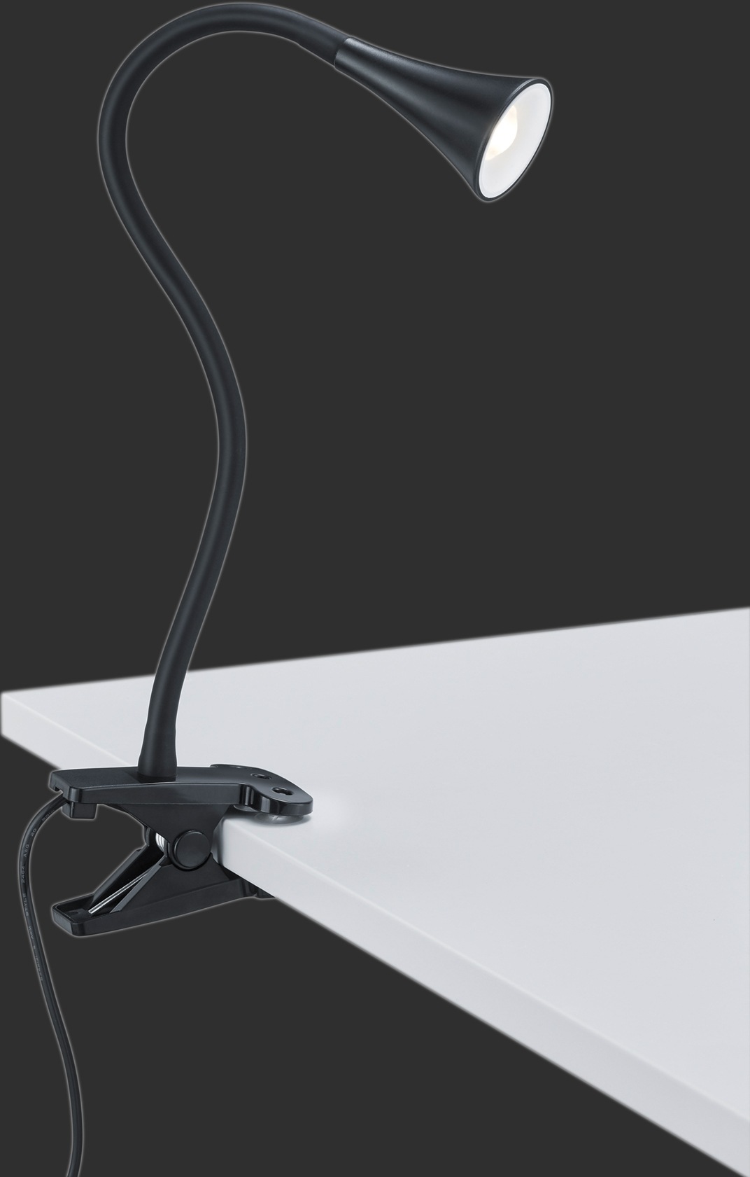 REALITY Leuchten LED Klemmleuchte »VIPER«, 1 flammig, Leuchtmittel LED-Modul | LED fest integriert, 5 Jahre Garantie