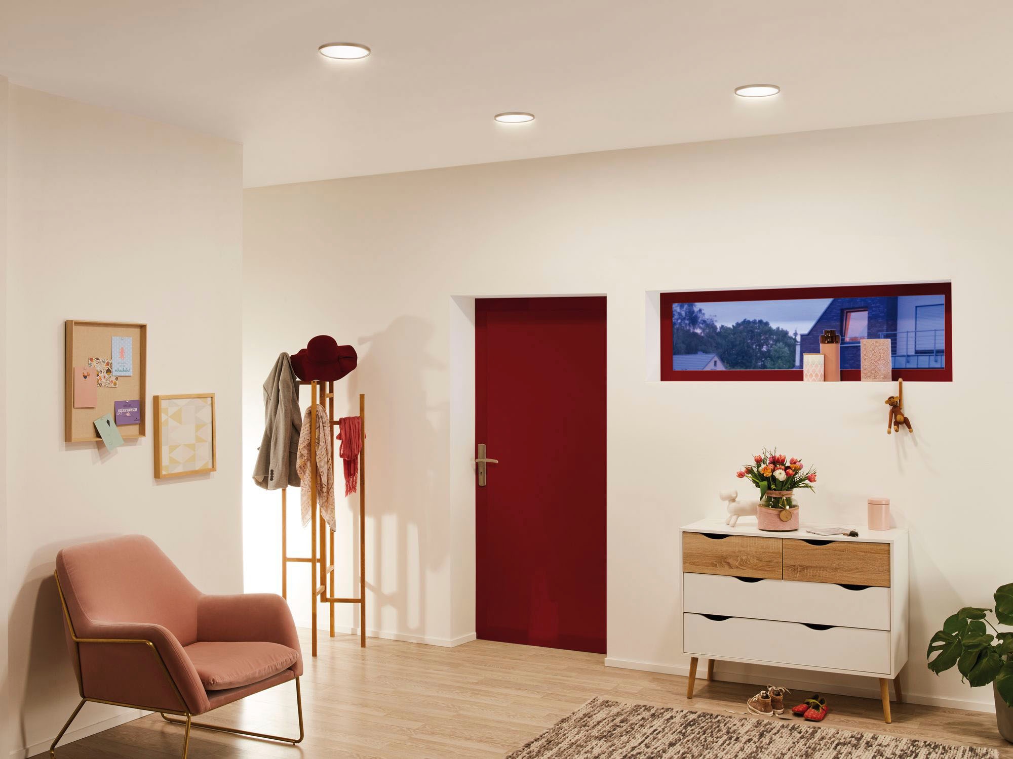 Paulmann LED Panel »Atria rund 300mm 16W 2.700K« 1 Stk. Warmweiß rund 300mm 16W 2.700K matt