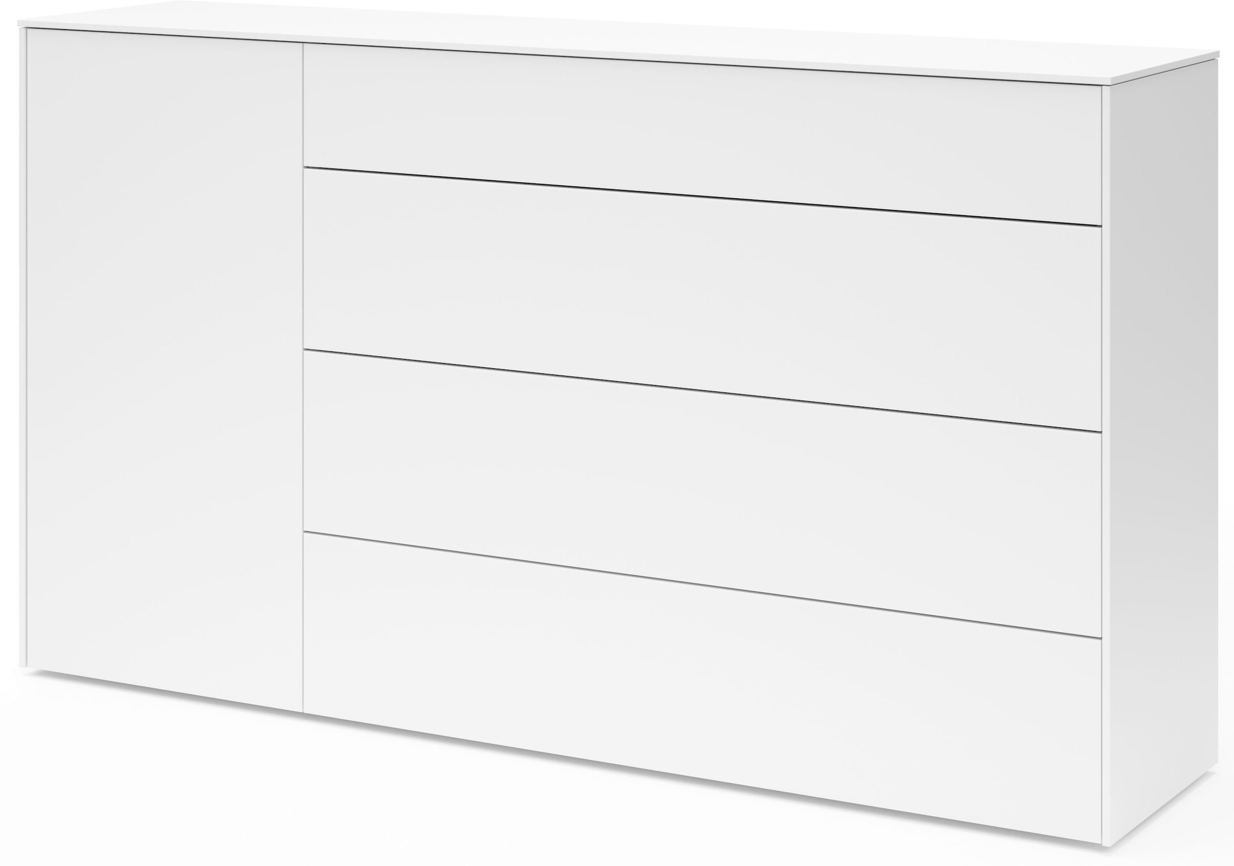 set one by Musterring Kommode »Riverside« Grifflos mit Push to Open Funktion, In 3 Farben erhältlich