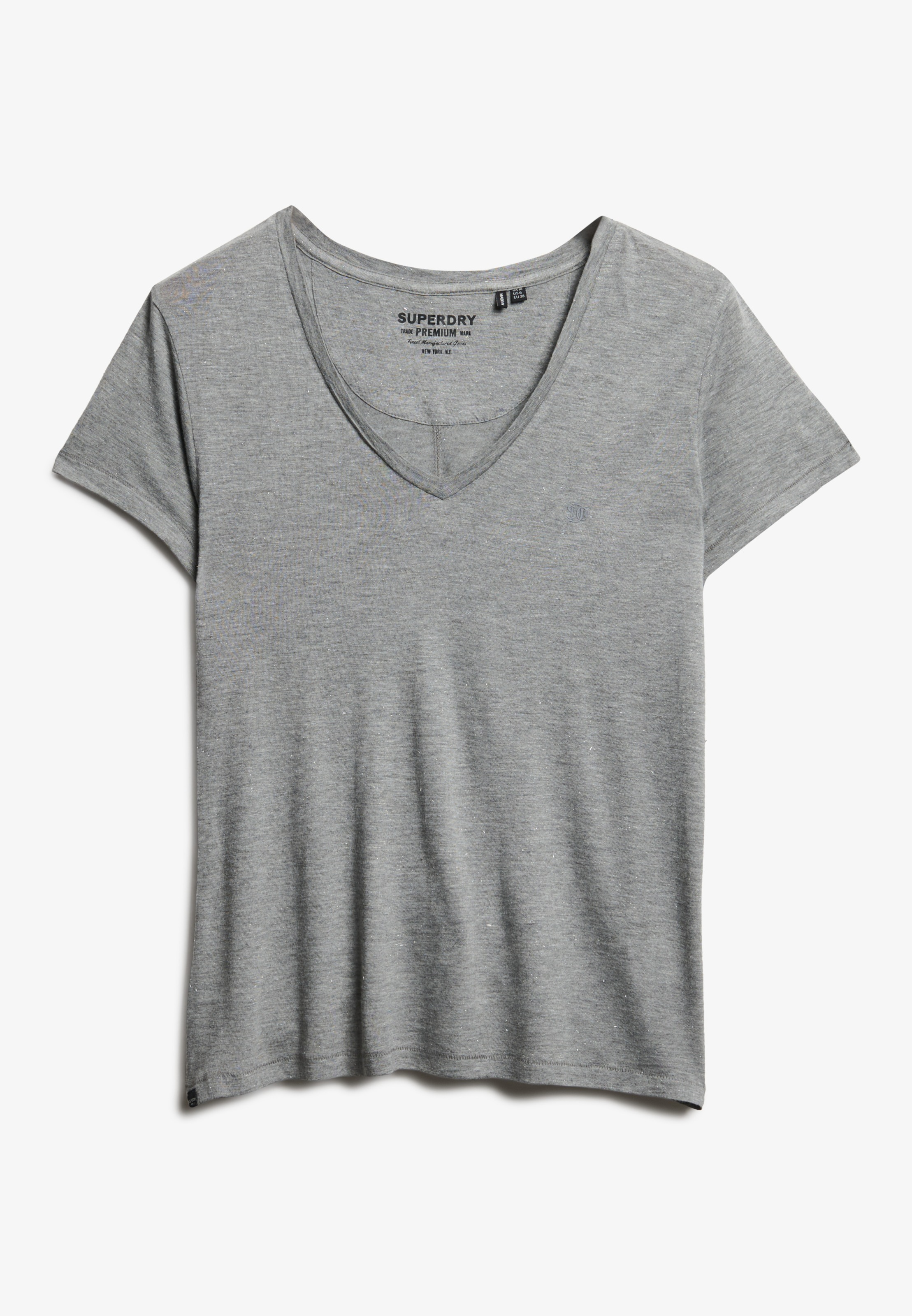 Superdry T-Shirt »STUDIOS SLUB EMB VEE TEE«