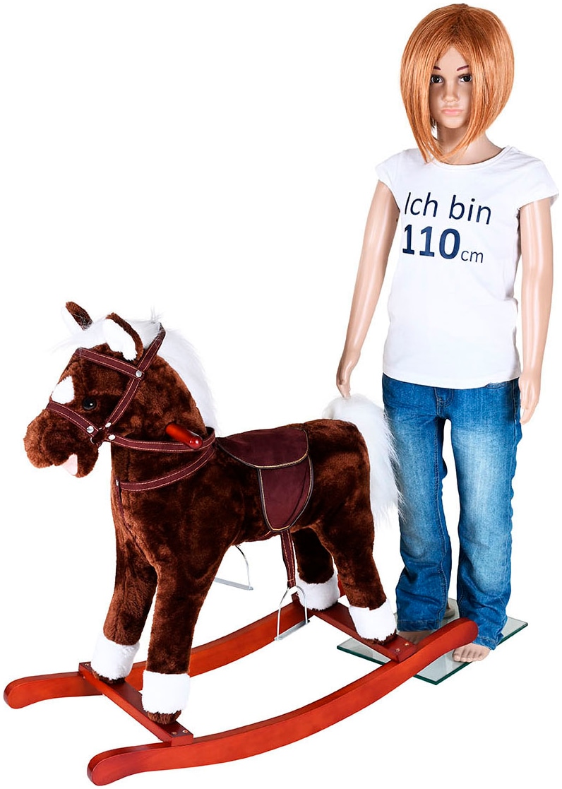Knorrtoys® Schaukelpferd »Brauny«