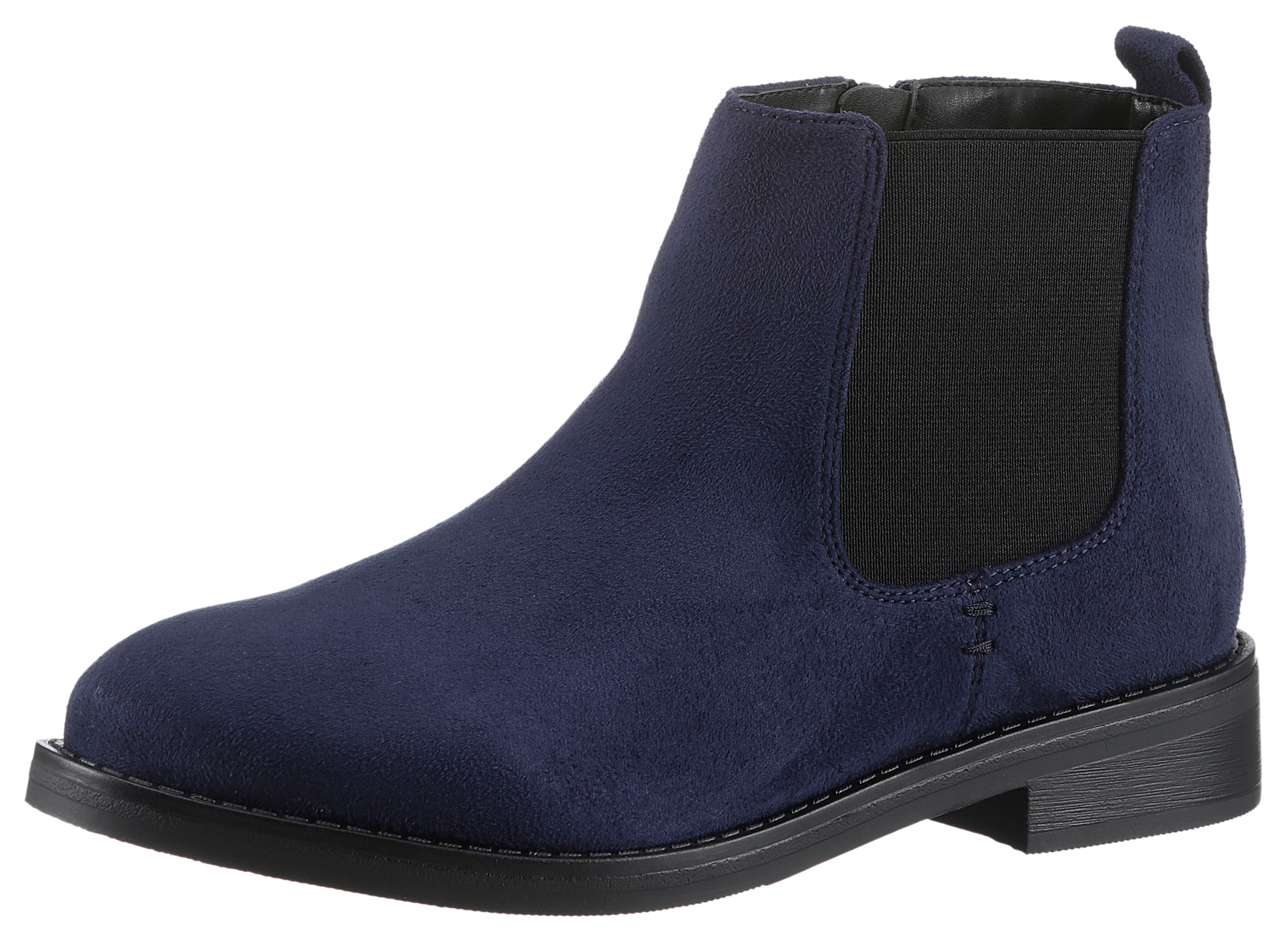 Aniston SHOES Chelseaboots, Stiefelette, Blockabsatz, mit breitem Stretch - NEUE KOLLEKTION