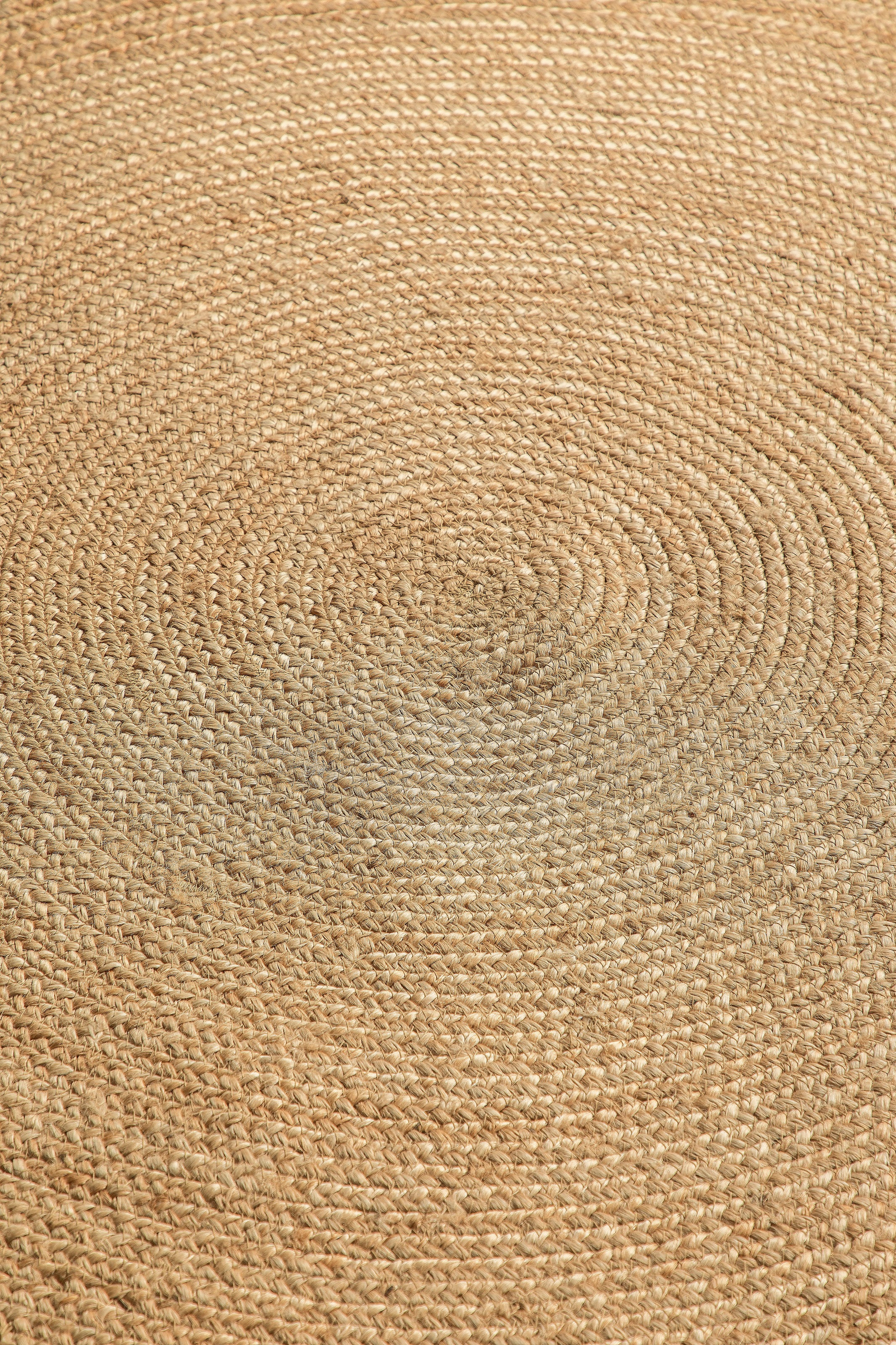 HANSE Home Teppich »Rangpur Juteteppich«, rund, 10 mm Höhe, Handgewebt, 100% Jute, Natur, Wohnzimmer, Flur, Boho, Skandi