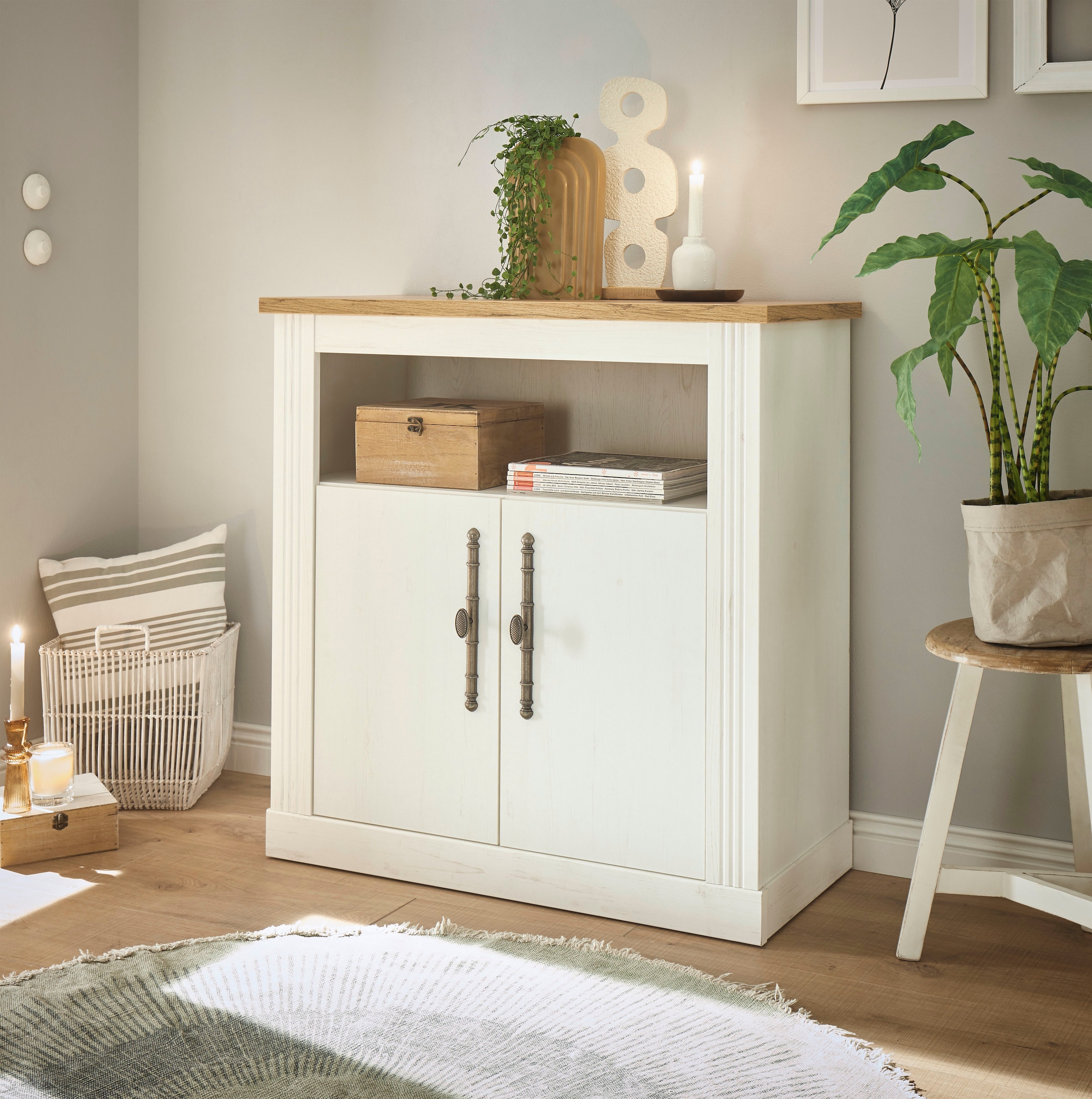 Home affaire Kommode »WESTMINSTER BESTSELLER!«, (Breite ca. 92 cm), im romantischen Landhausstil