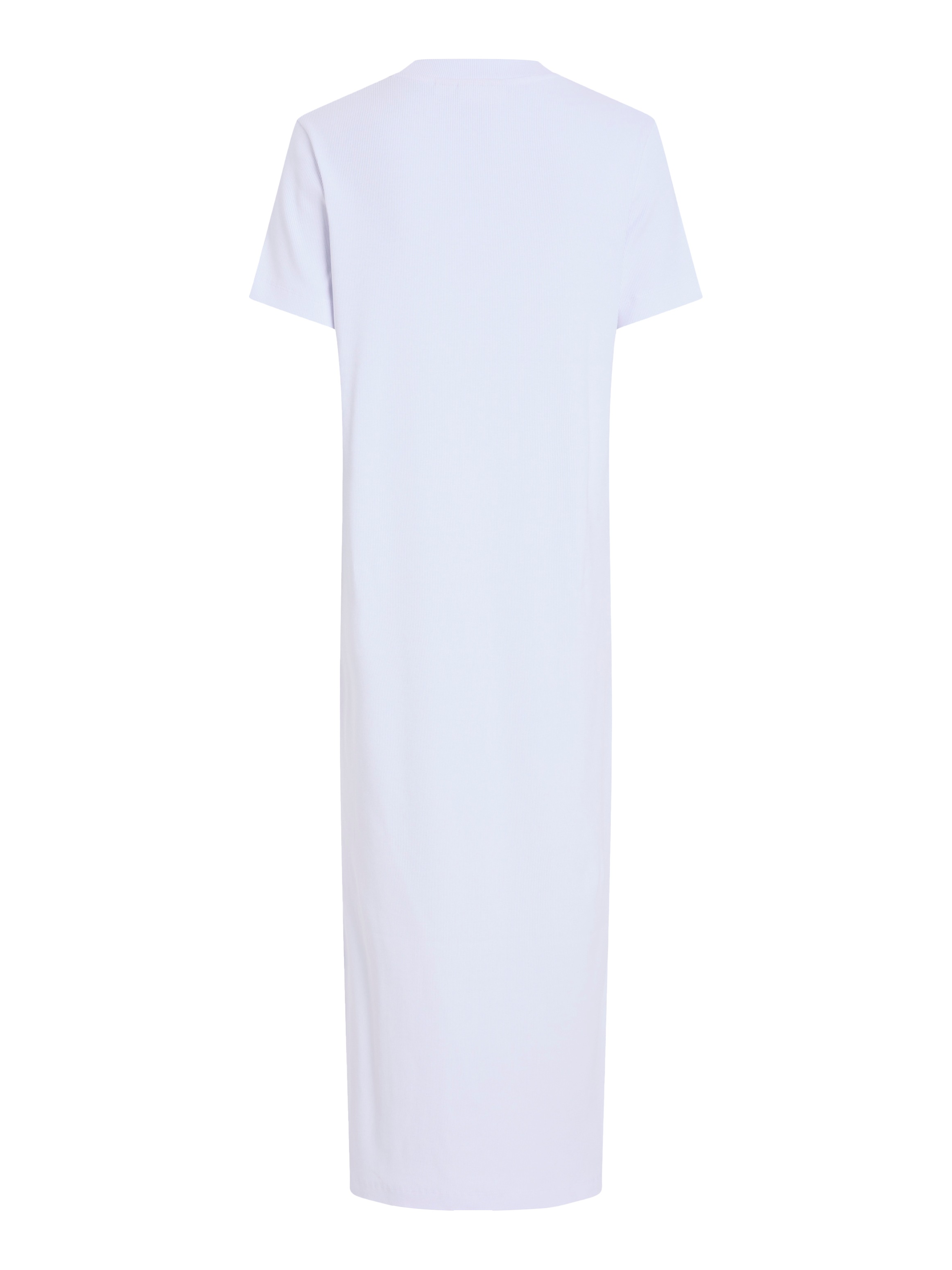 Calvin Klein Jeans Midikleid »MONOLOGO LONG RIB TEE DRESS«, mit Logo