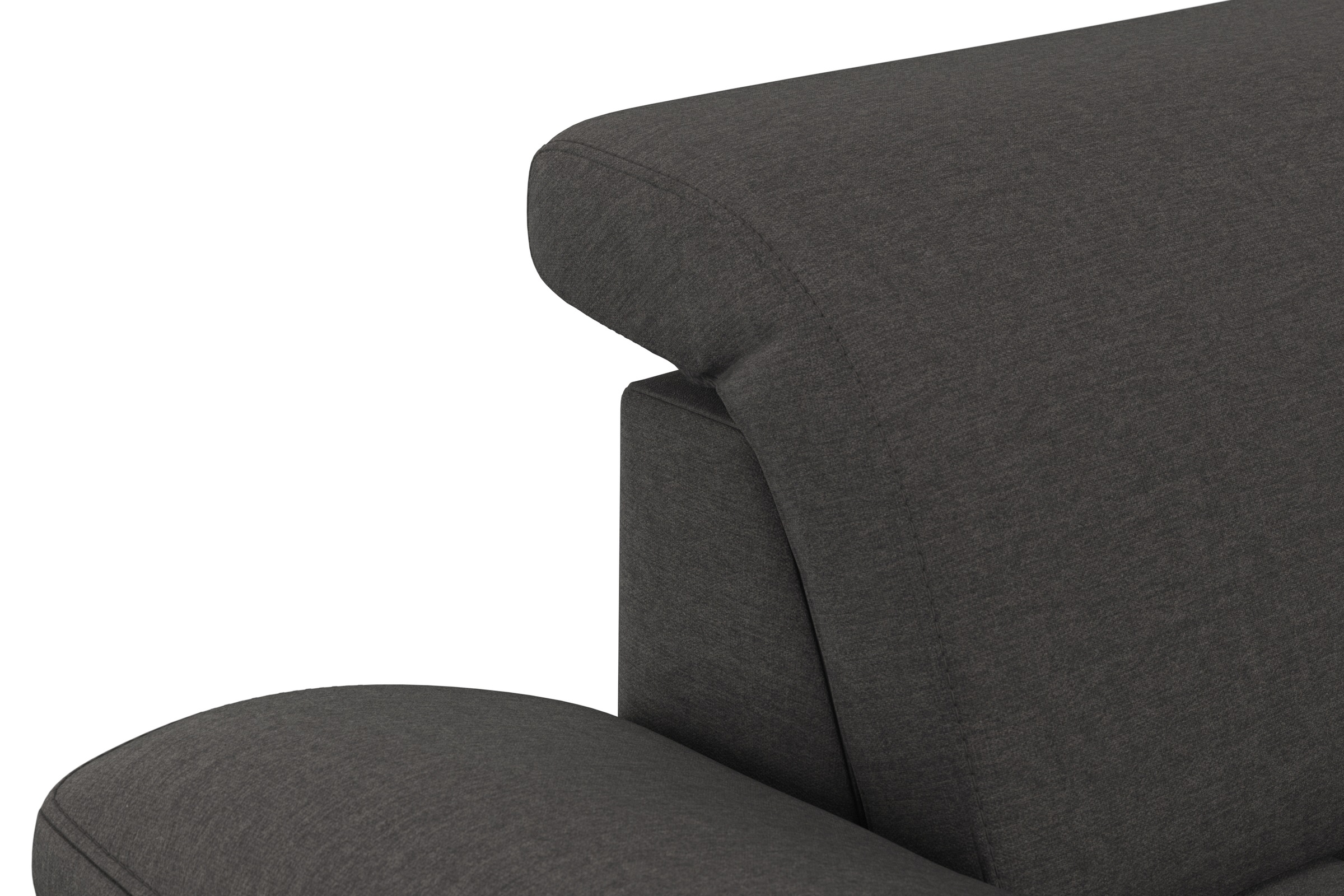 sit&more Ecksofa »Cool L-Form«, wahlweise mit Kopfteilverstellung und Vorziehsitz, motorisch