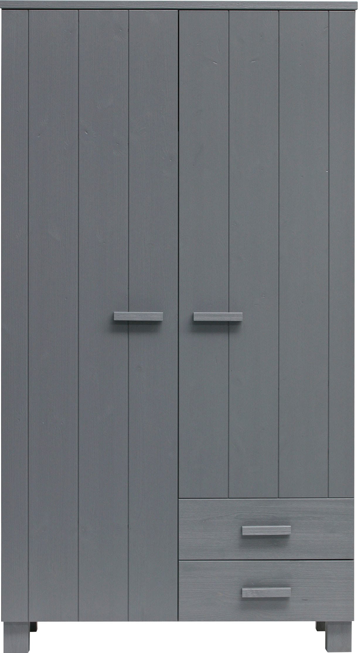 WOOOD Garderobenschrank »Dennis«, mit Kleiderstange, viel Stauraum, B 111 cm x H 202 cm