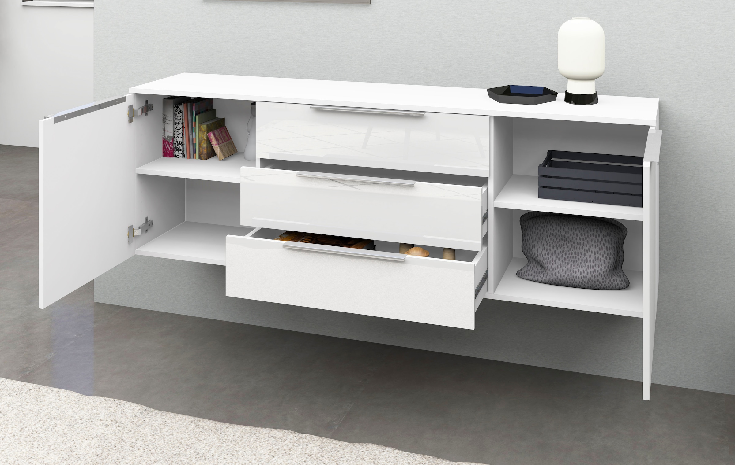 borchardt Möbel Sideboard »Oliva«, Breite 166 oder 200 cm
