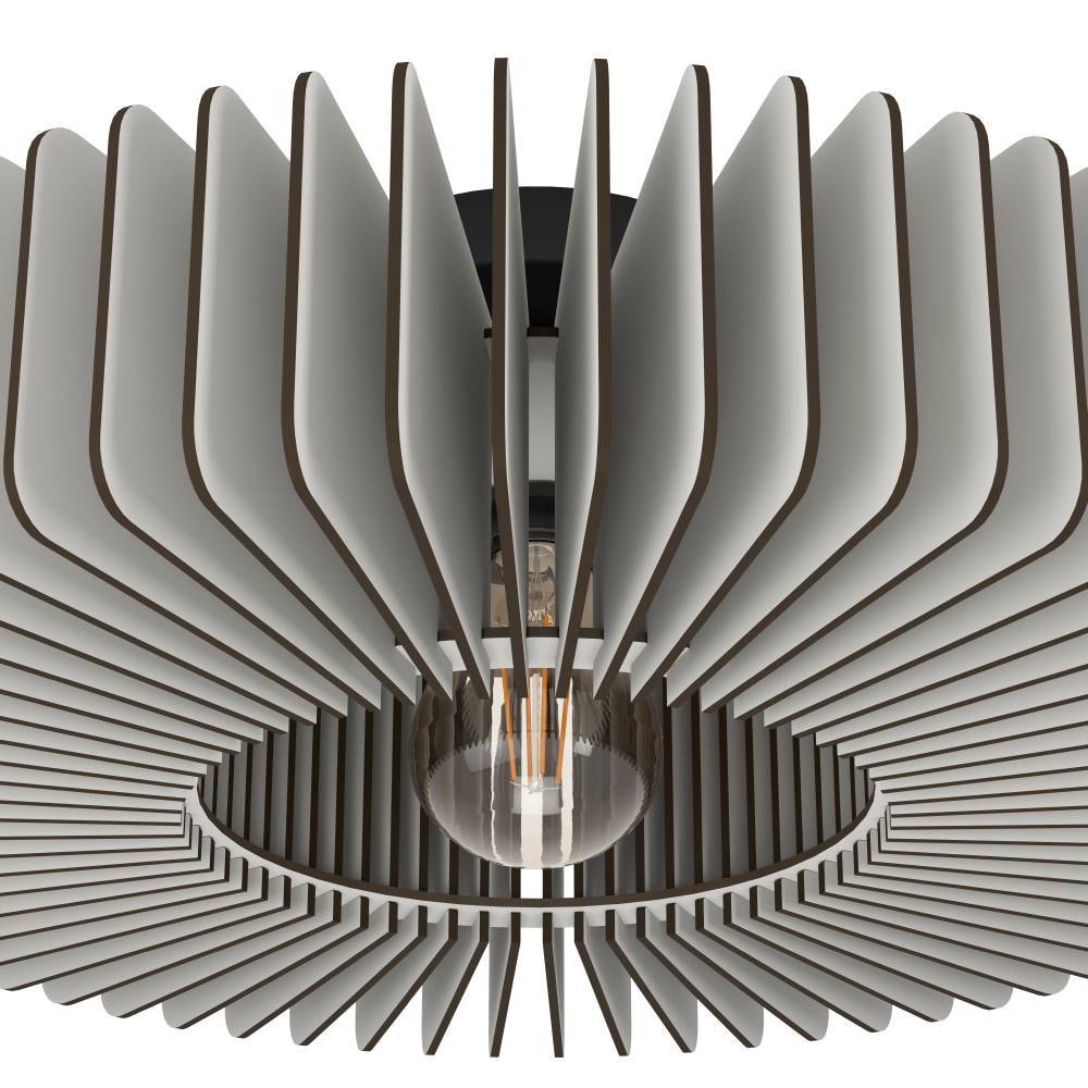 EGLO Deckenleuchte »PALOMBAIA« E27 1 Stk. Deckenlampe, Wohnzimmerlampe aus Holz, E27 Fassung, Ø 50 cm