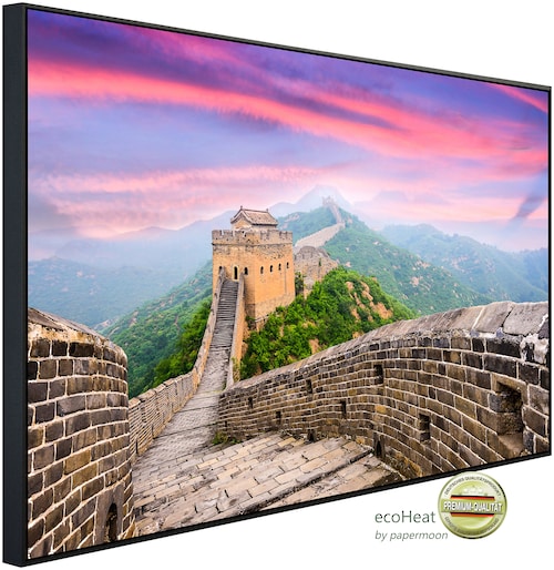 Papermoon Infrarotheizung »Chinesische Mauer«, sehr angenehme Strahlungswär günstig online kaufen