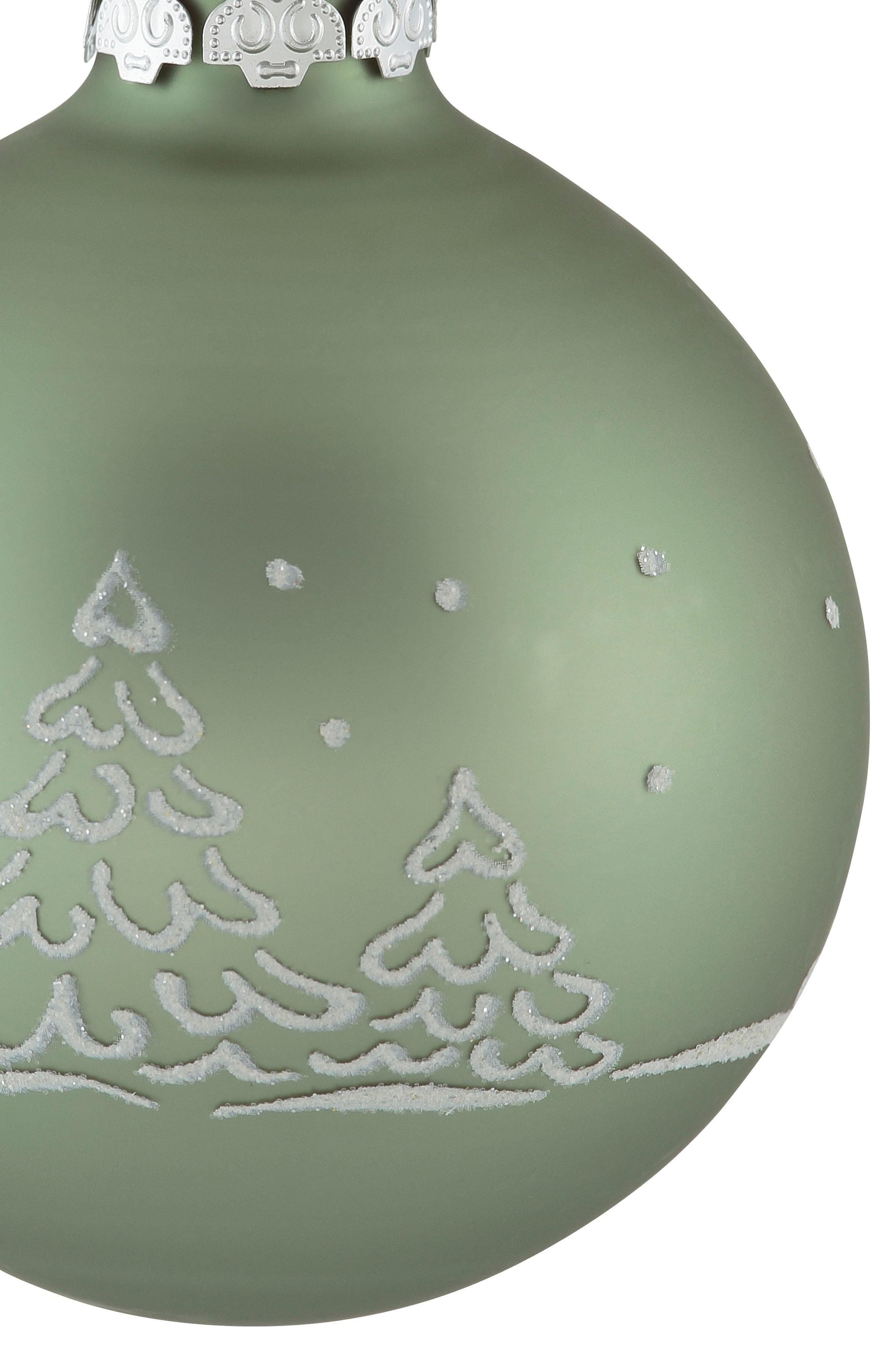 Thüringer Glasdesign Weihnachtsbaumkugel \