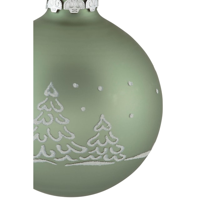 Thüringer Glasdesign Weihnachtsbaumkugel 