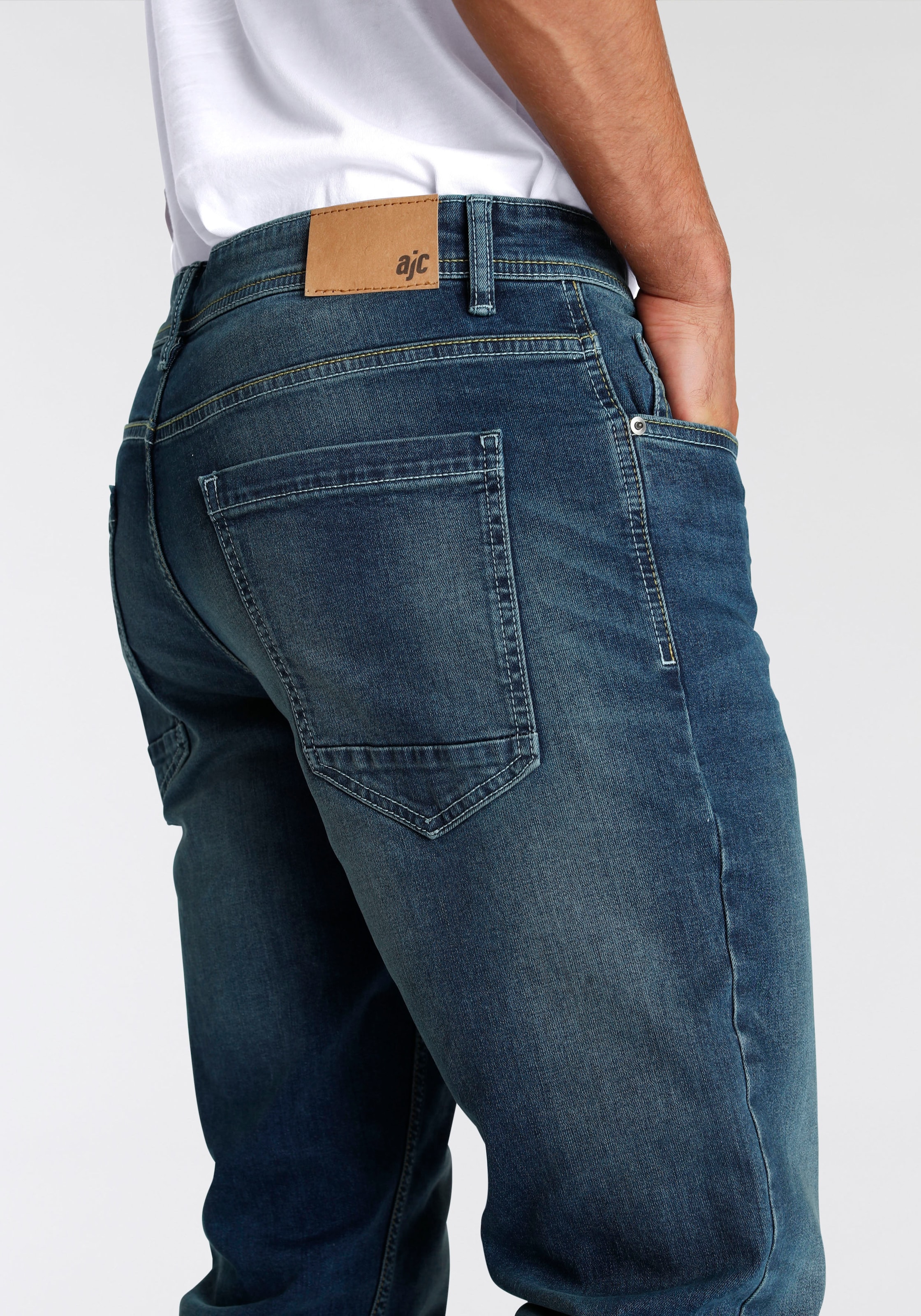 AJC Straight-Jeans, im 5-Pocket-Style