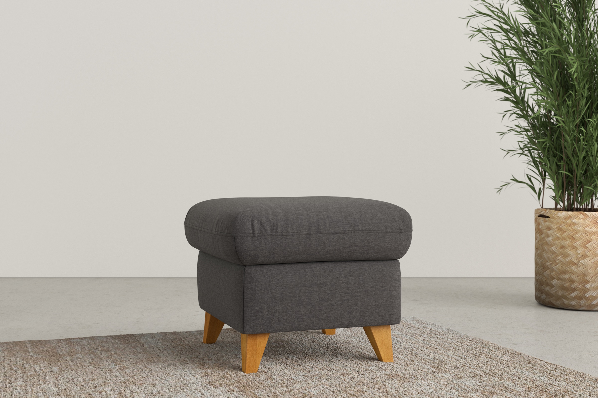 Home affaire Polsterhocker »Trelleborg«, passend zur Serie "Trelleborg", incl. Stauraum