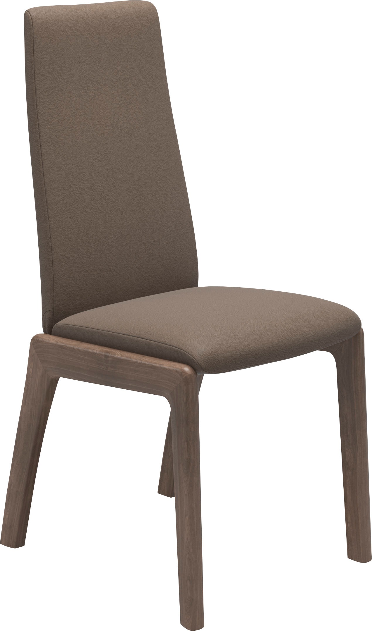 Stressless® Polsterstuhl »Laurel«, Leder BATICK, High Back, Größe M, mit abgerundeten Beinen in Walnuss