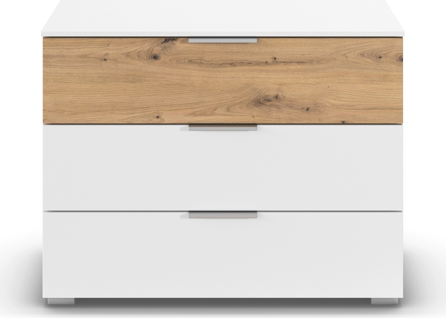 rauch Schubkastenkommode »Lowboard Sideboard Schubladenkommode Kommode ASTANA« Breite 80 cm / Höhe 61 cm, 