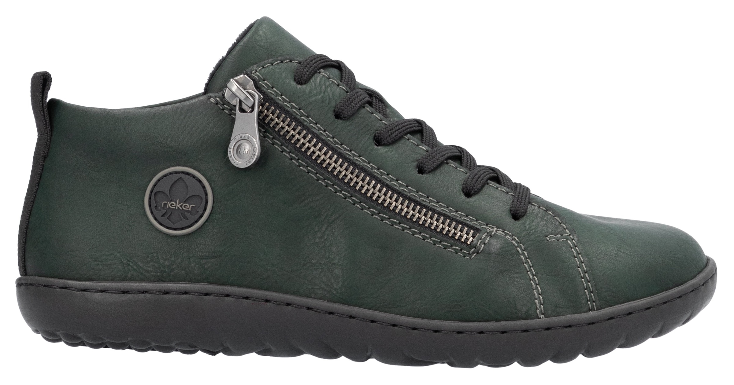 Rieker Sneaker, Freizeitschuh, Halbschuh, Schnürschuh in bequemer Form