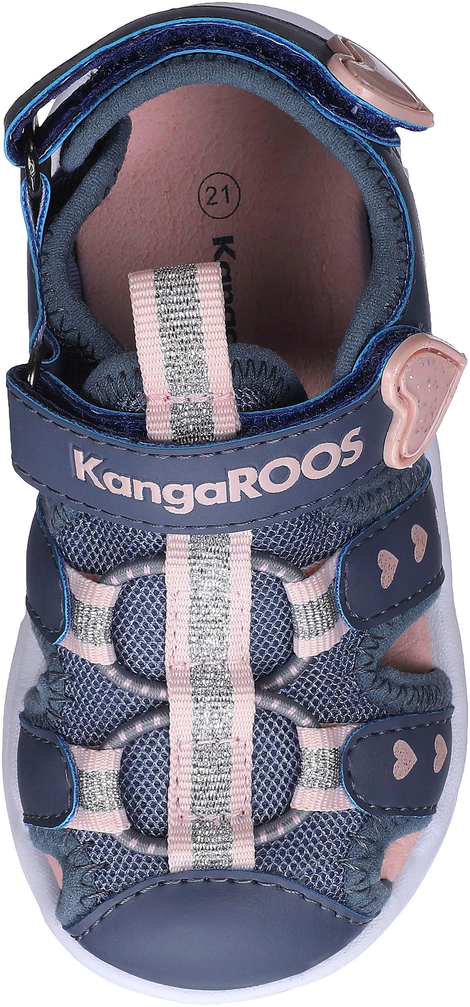 KangaROOS Sandale »K-Mini«, mit Klettverschluss