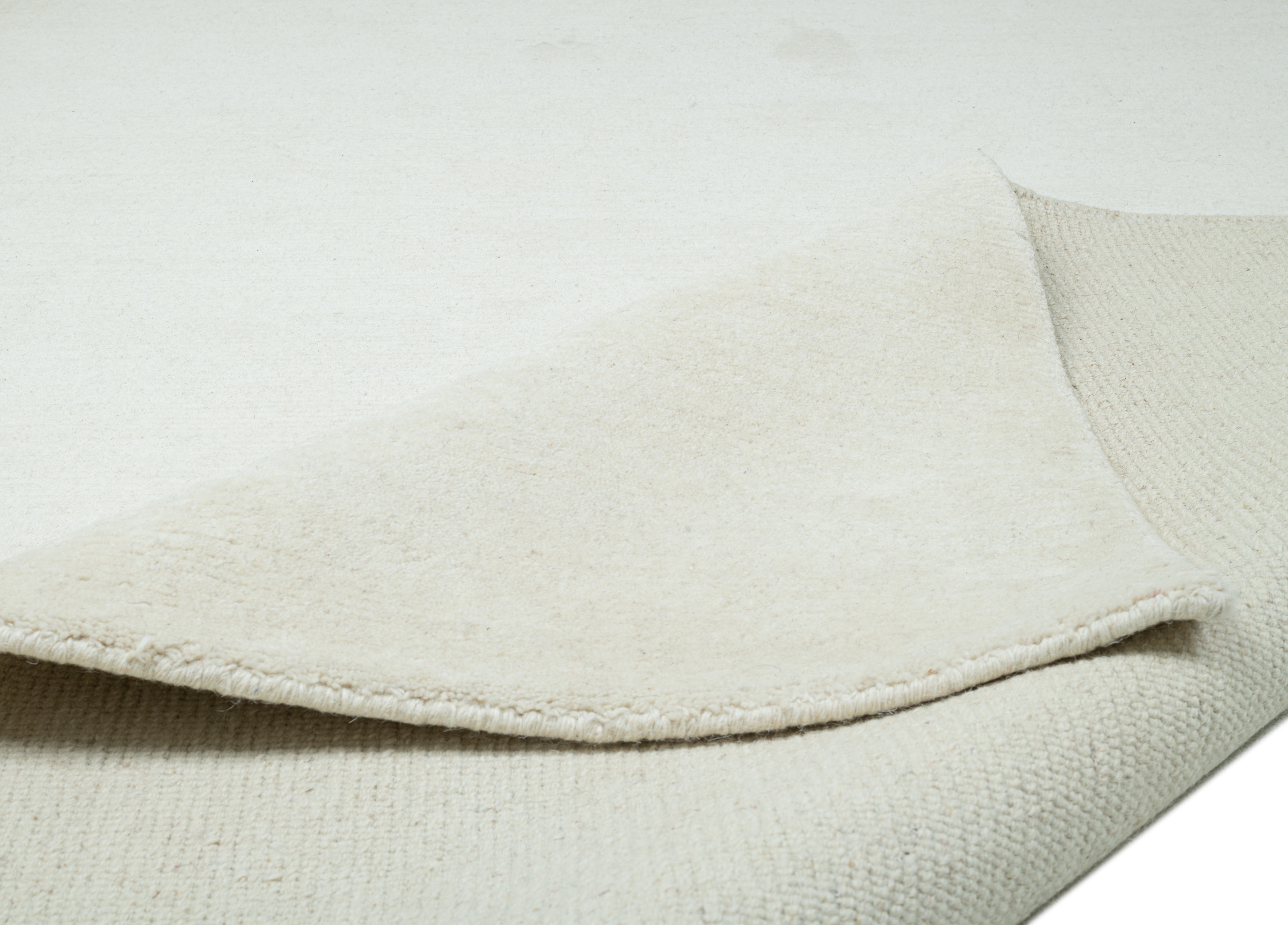 THEKO Wollteppich »Nakarta 1« rechteckig 12 mm Höhe reine Wolle, Uni-Farben, handgeknüpft