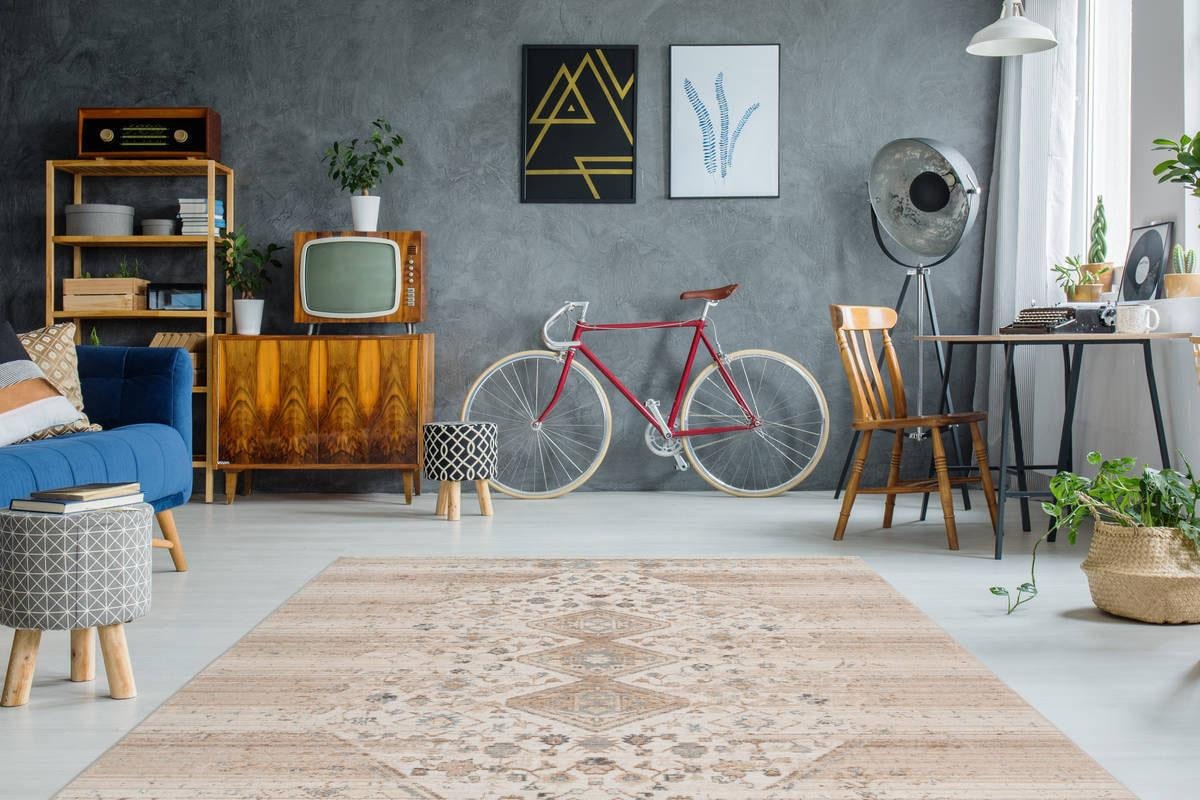 5. Bild von Arte Espina Teppich »Baroque 1100«, rechteckig, Wohnzimmer