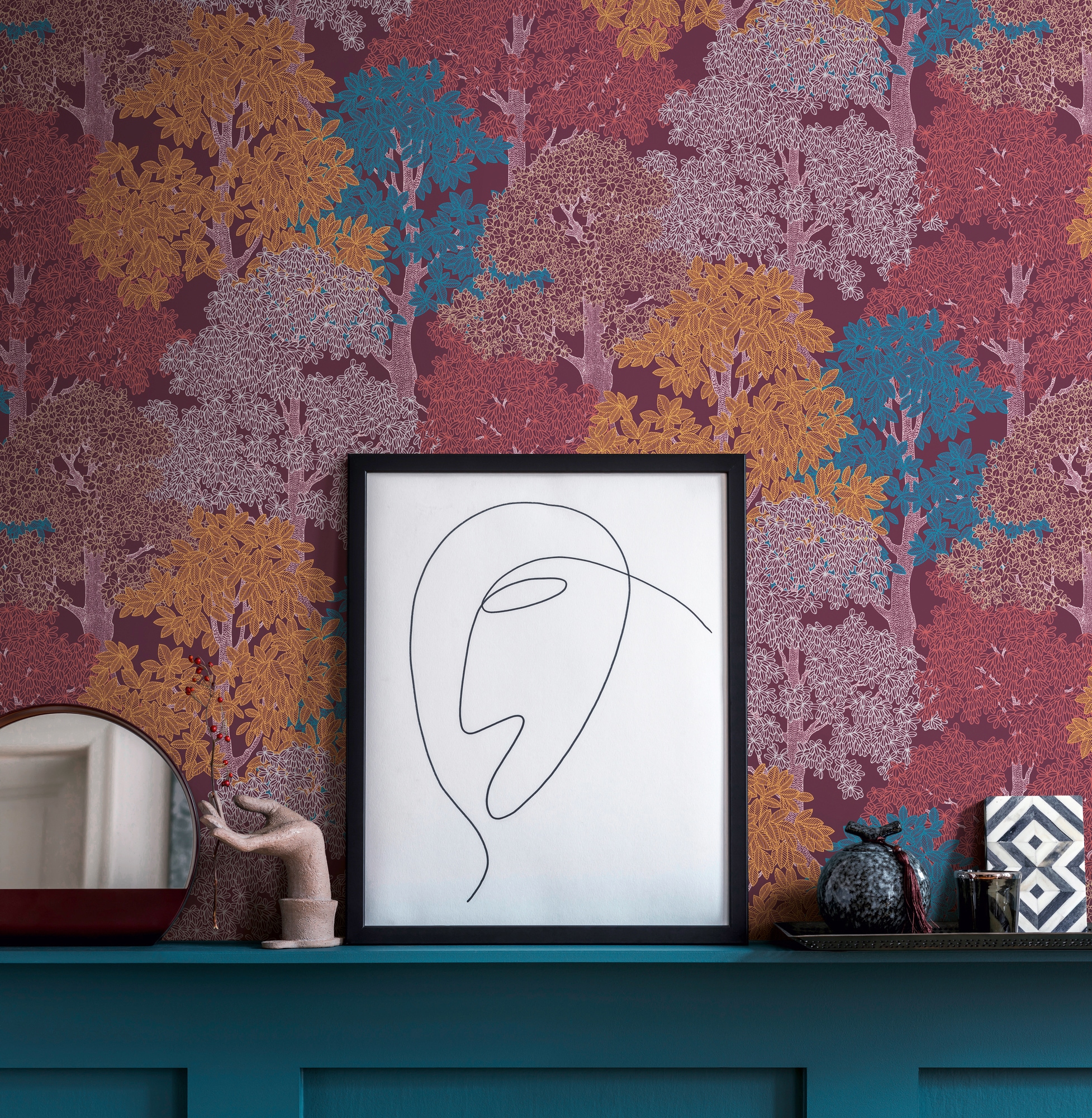 Architects Paper Vliestapete »Floral Impression«, floral-botanisch-Wald, Blumentapete Tapete Wald Tapeten Wohnzimmer Schlafzimmer Küche Design
