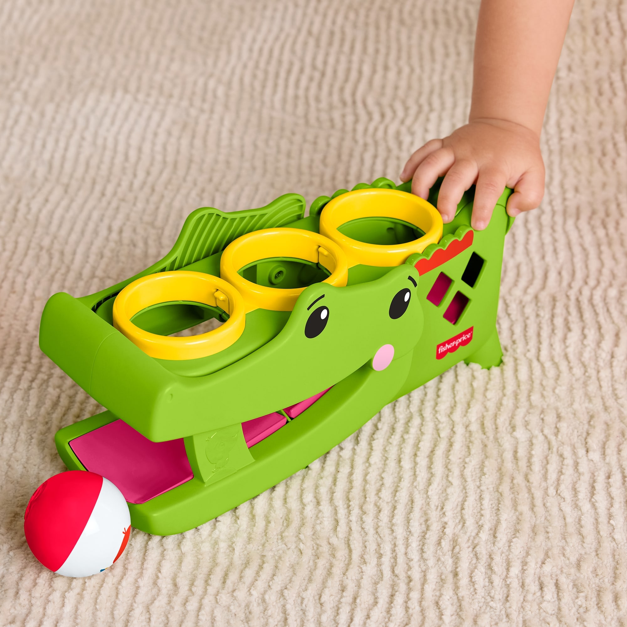 Fisher-Price® Klopfbank »Sitz- und Klopf-Rolligator«
