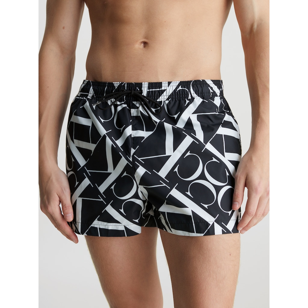 Calvin Klein Swimwear Badeshorts »SHORT DRAWSTRING-PRINT«