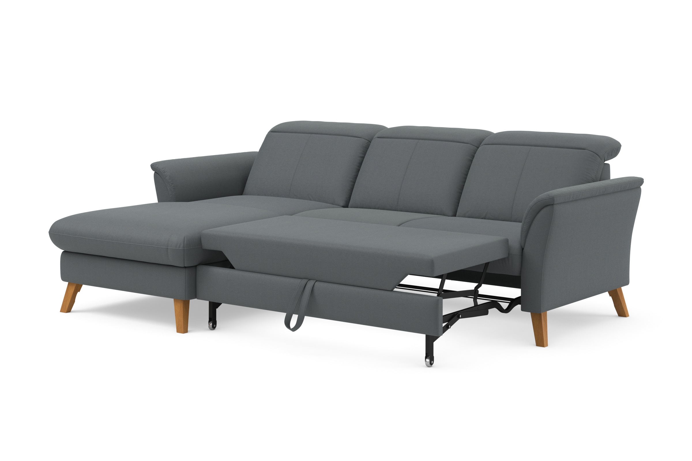 sit&more Ecksofa »Romero L-Form«, wahlweise mit oder ohne Relax-Funktion, Bettfunktion, Bettkasten