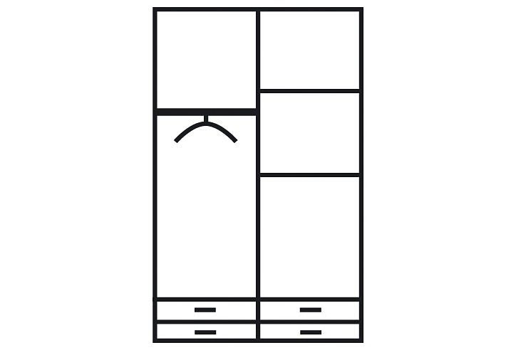 rauch Kleiderschrank »Kleiderschrank Schrank Garderobe deckenhoher Schrank BREMEN«, in vielen Farben und Ausführungen MADE IN GERMANY