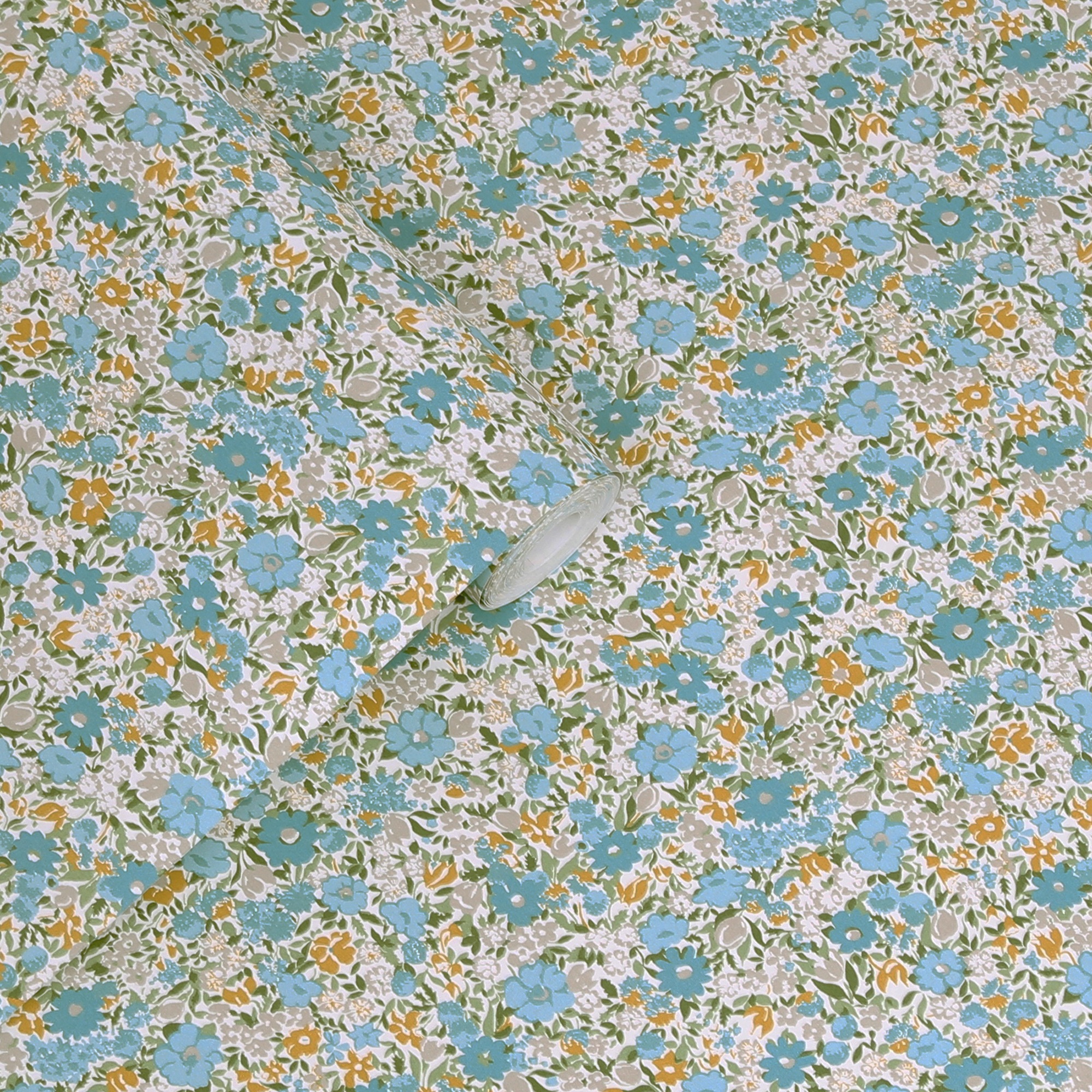 LAURA ASHLEY Vliestapete »Loveston« geblümt glatt 10mx52cm (ca. 5m2)