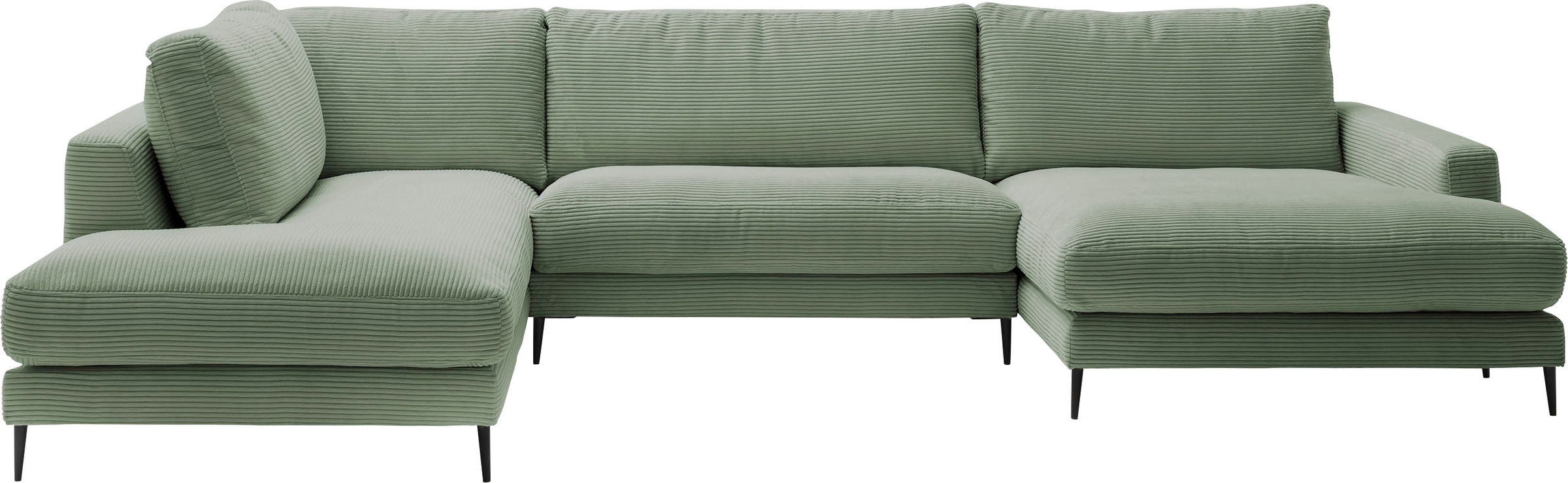 INOSIGN Wohnlandschaft "Downtown XXL B/T/H: 341/223/84 cm Loungemöbel zum R günstig online kaufen