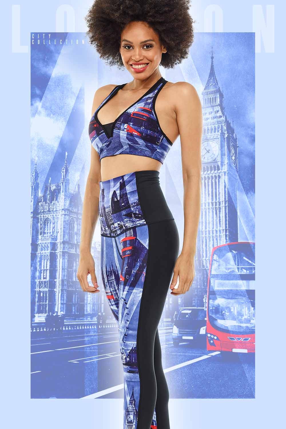 Winshape Sport-BH »PUSB103-London« Mesh Push-up BH