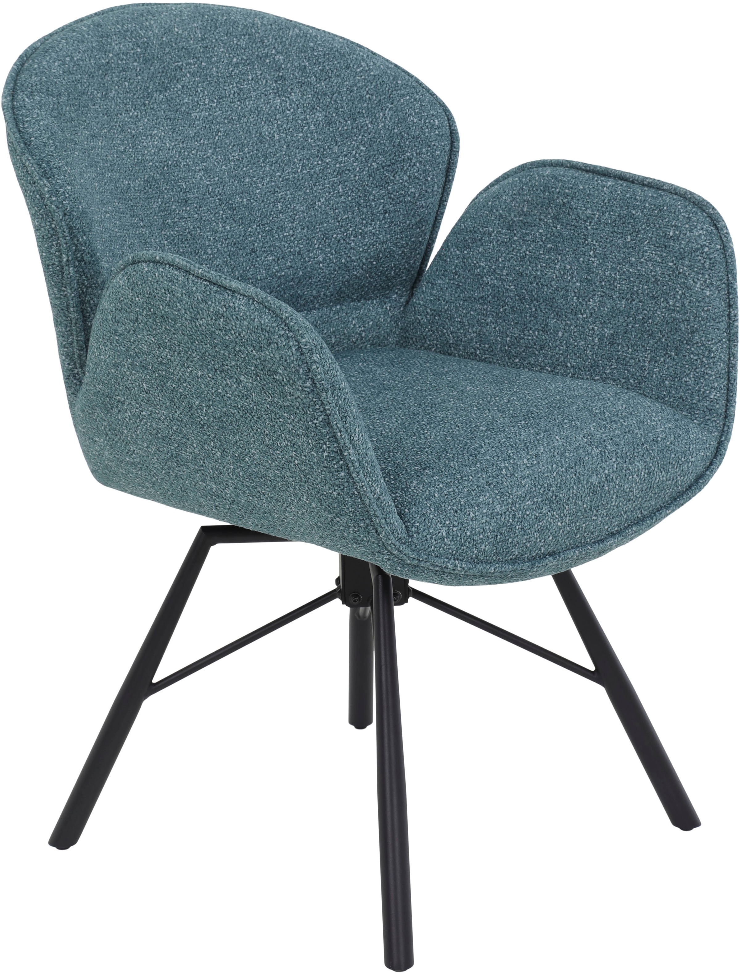 HELA 4-Fußstuhl »BRISTOL, Armlehnen Stuhl, Sessel, Esszimmerstuhl« (Set) 2 günstig online kaufen