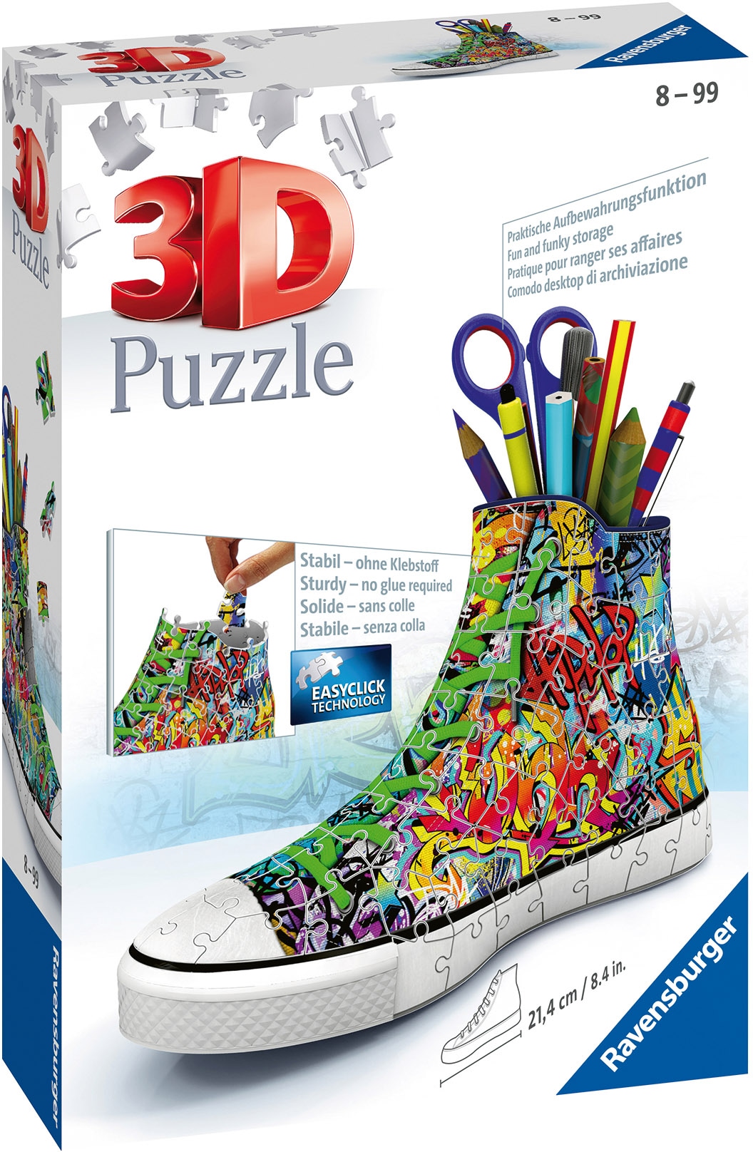 Ravensburger 3D-Puzzle »Sneaker Graffiti Style«, Made in Europe