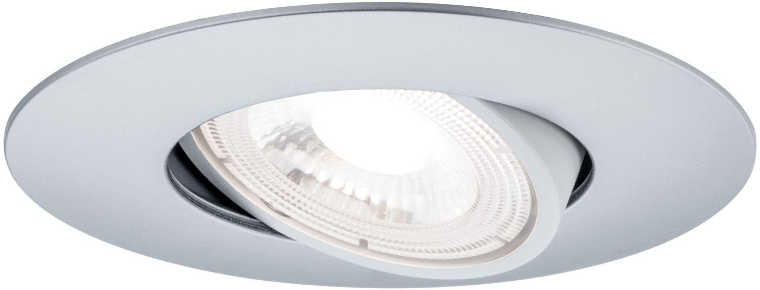 Paulmann LED Einbauleuchte, 3er-Set, LED fest integriert, Ø 8,2 cm