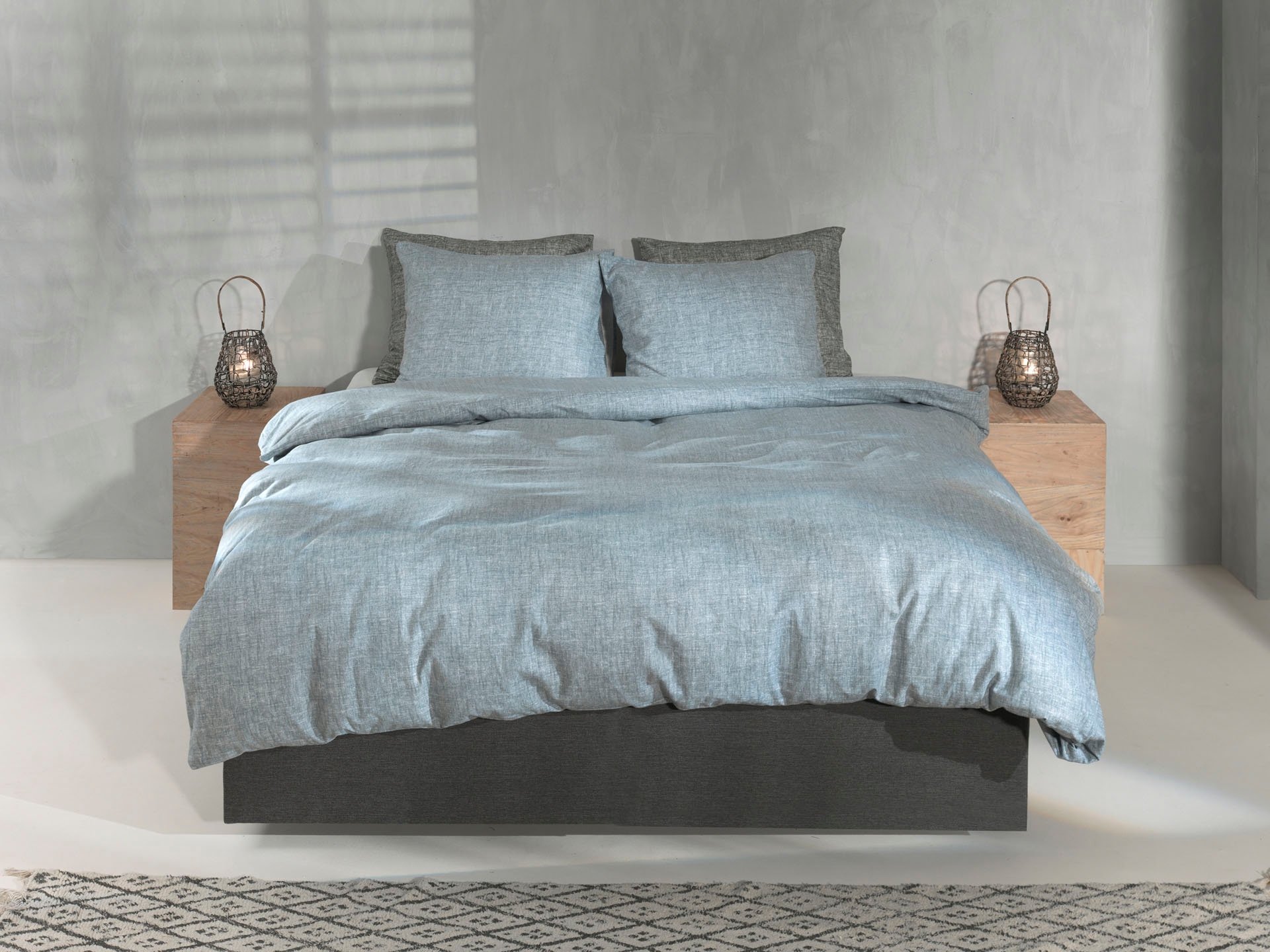 ZO HOME Bettwäsche »Flanella-di-Lino« 2 Stk. tlg. Bettwäsche aus 100% Baumwolle, hochwertiges Flanell