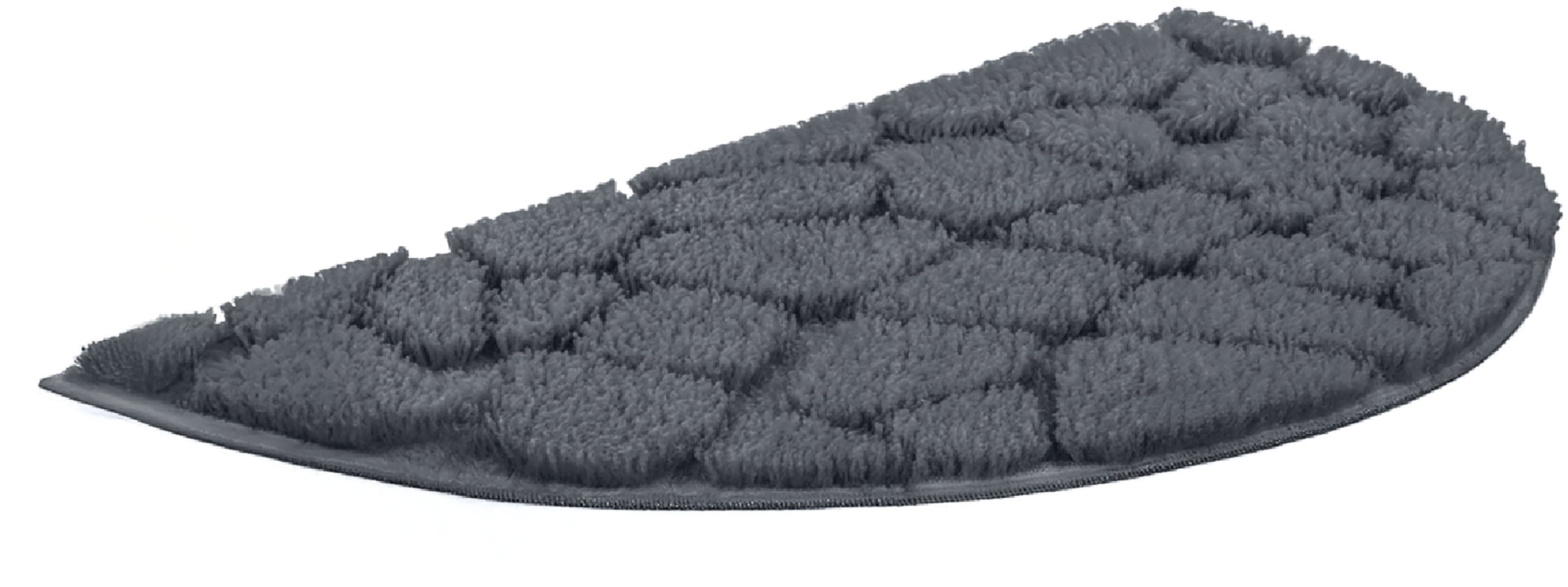 Grund Badematte »Ashtar, Badvorleger, Badezimmer Teppich, 3D-Design«, rutschhemmend beschichtet, schnell trocknend, Hoch-Tief-Design mit organischer Steinoptik, Made in Europe