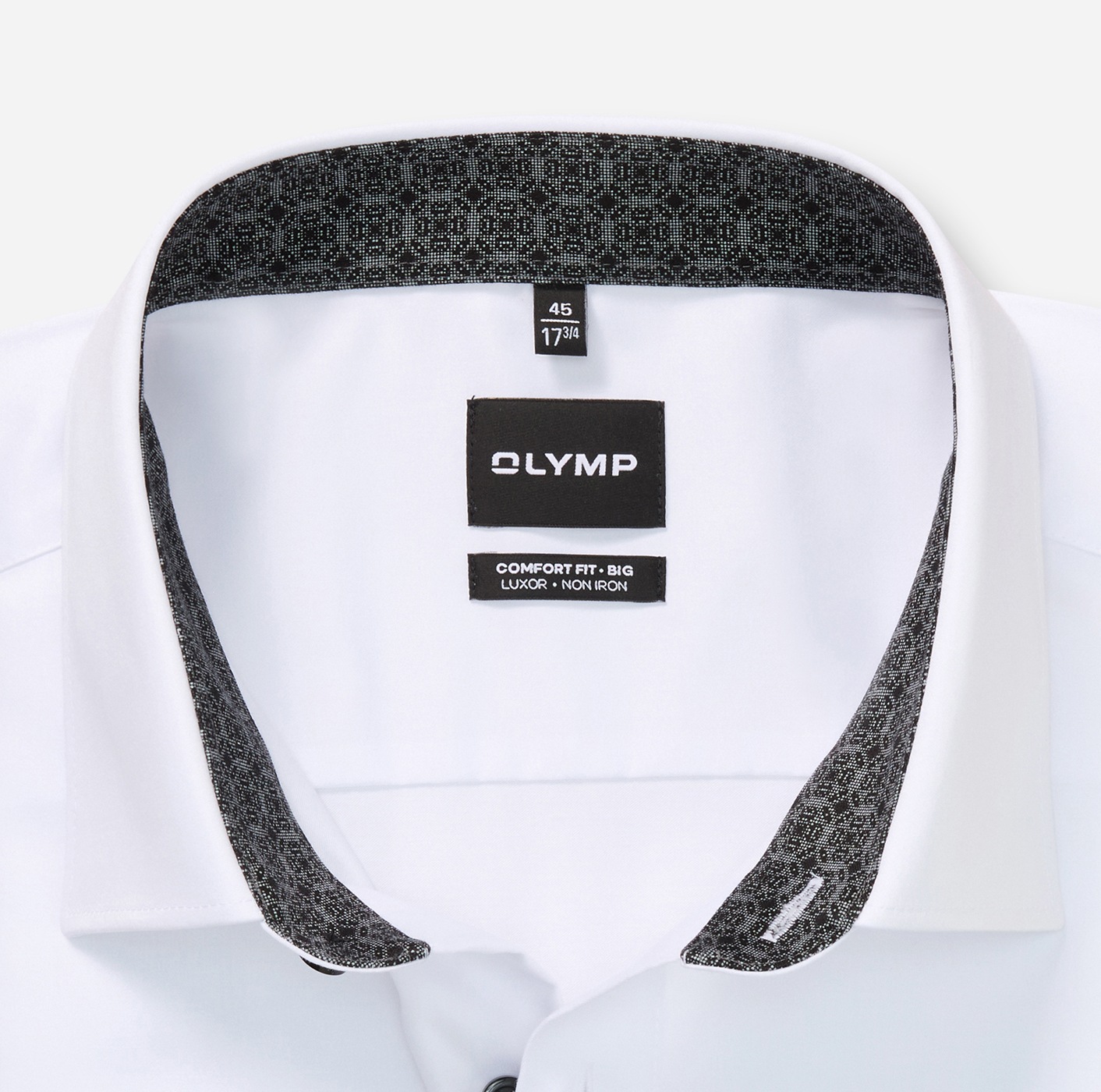 OLYMP Langarmhemd »Big & Tall« Neue COMFORT FIT BIG Kollektion, New-Kentkragen, Businesshemd