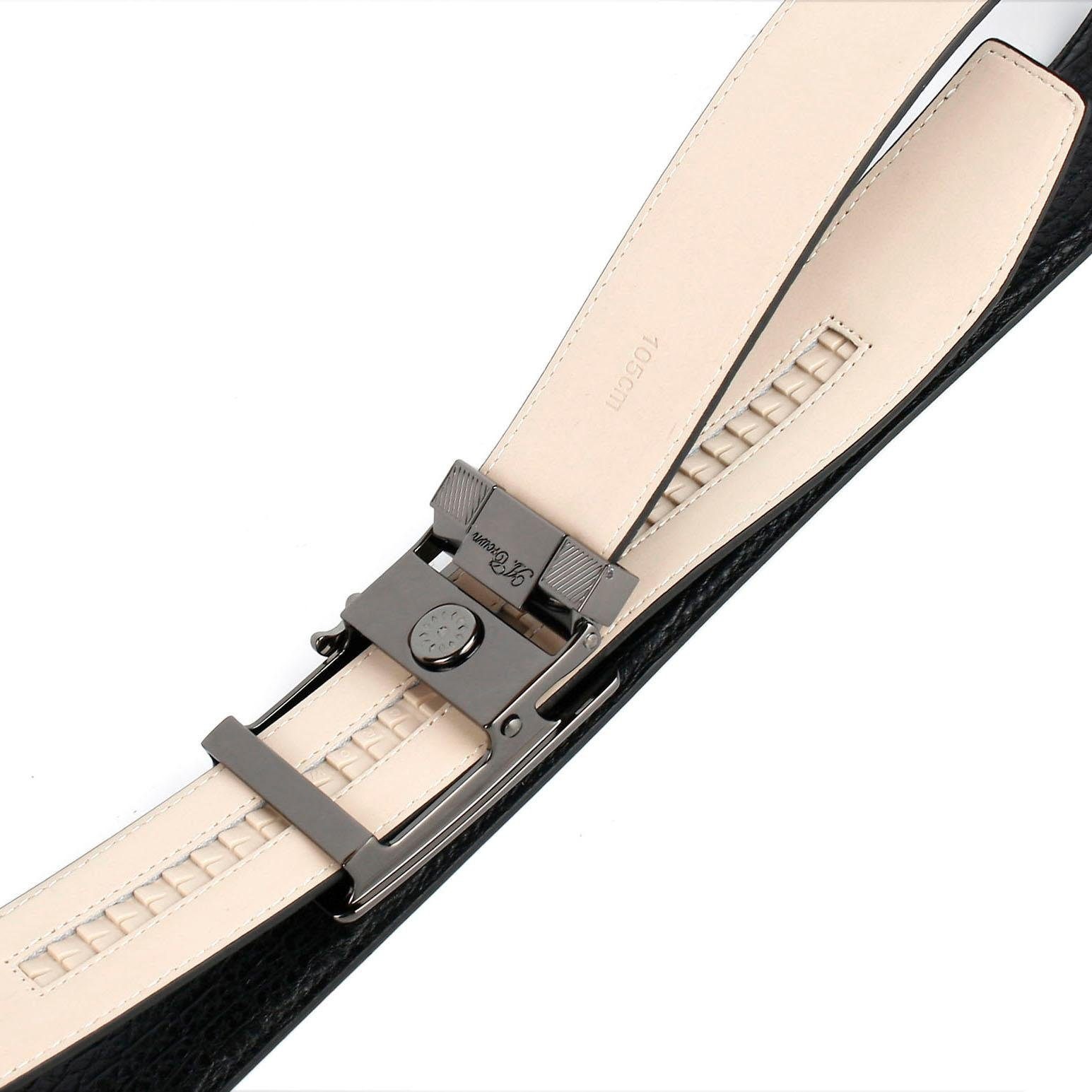 Design klassischen im Ledergürtel, Crown bestellen Automatik-Schließe, mit Anthoni jetzt