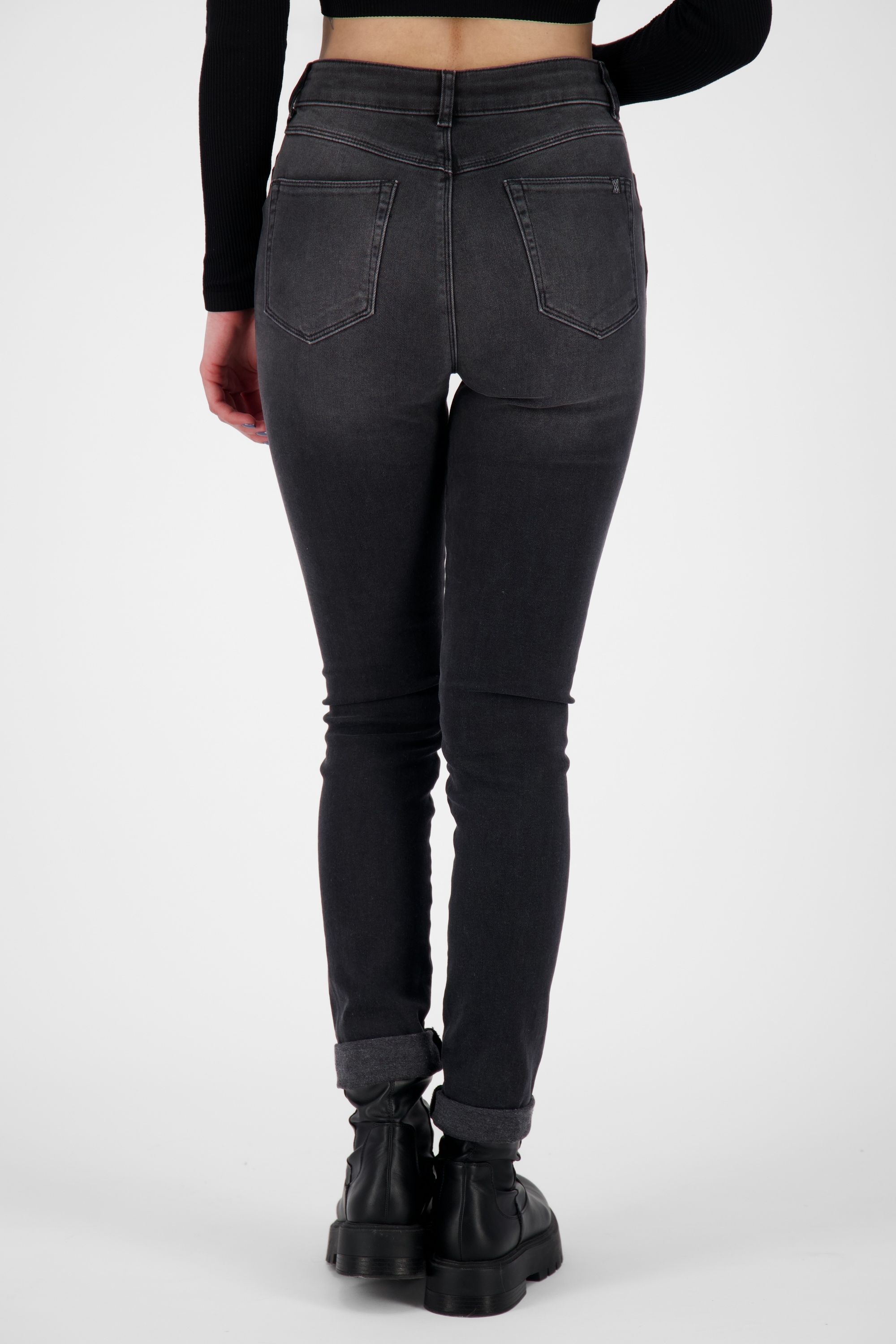 Alife & Kickin Mom-Jeans »Damen LeonoraAK DNM Q«
