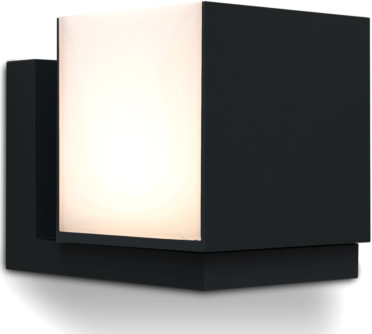LUTEC LED Außen-Wandleuchte »CUBA«, Leuchtmittel LED-Modul | LED fest integriert
